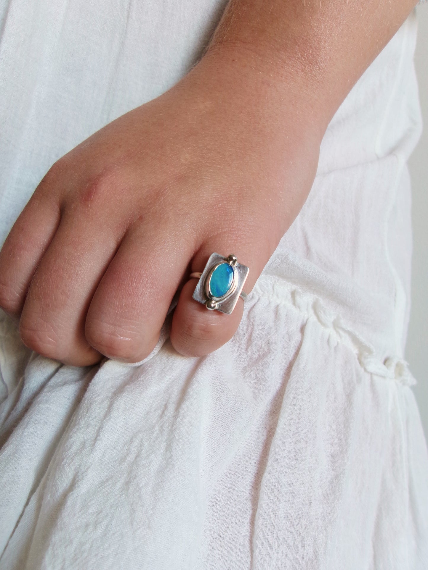Thalassa Opal Ring