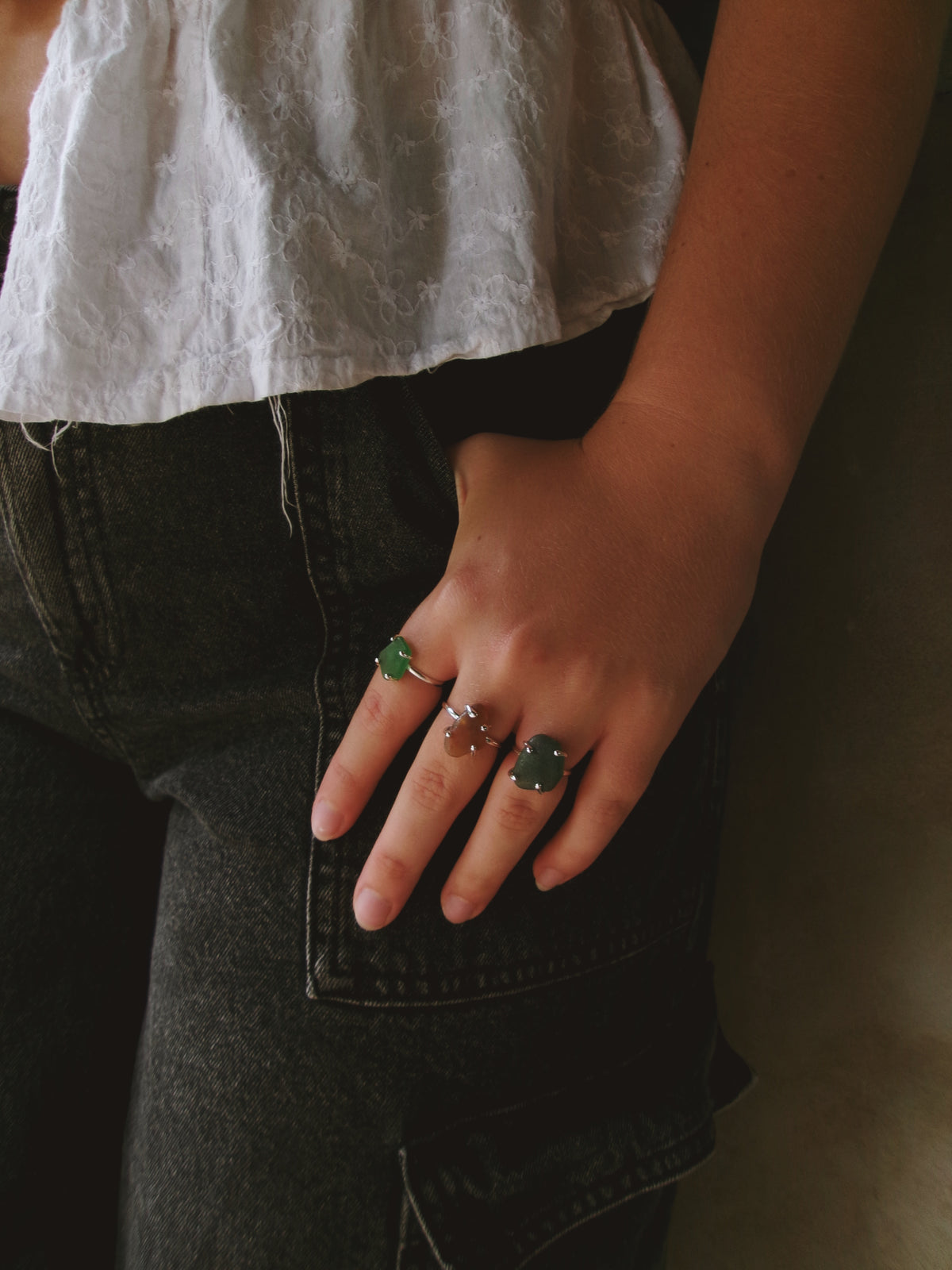 Seaglass Huggies