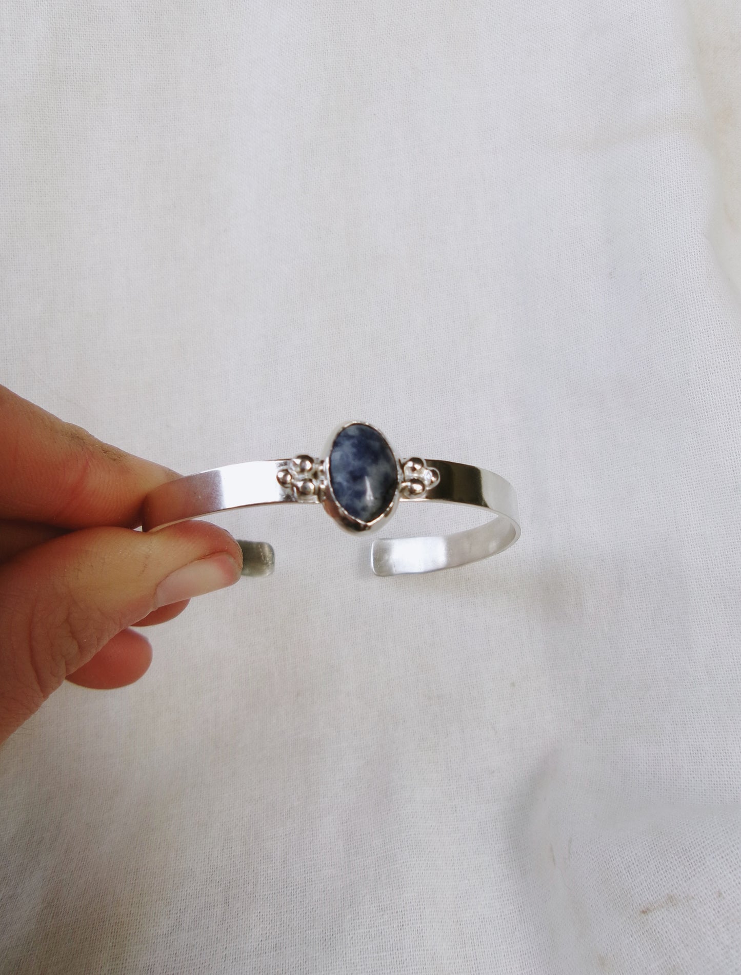 Dotted jasper cuff