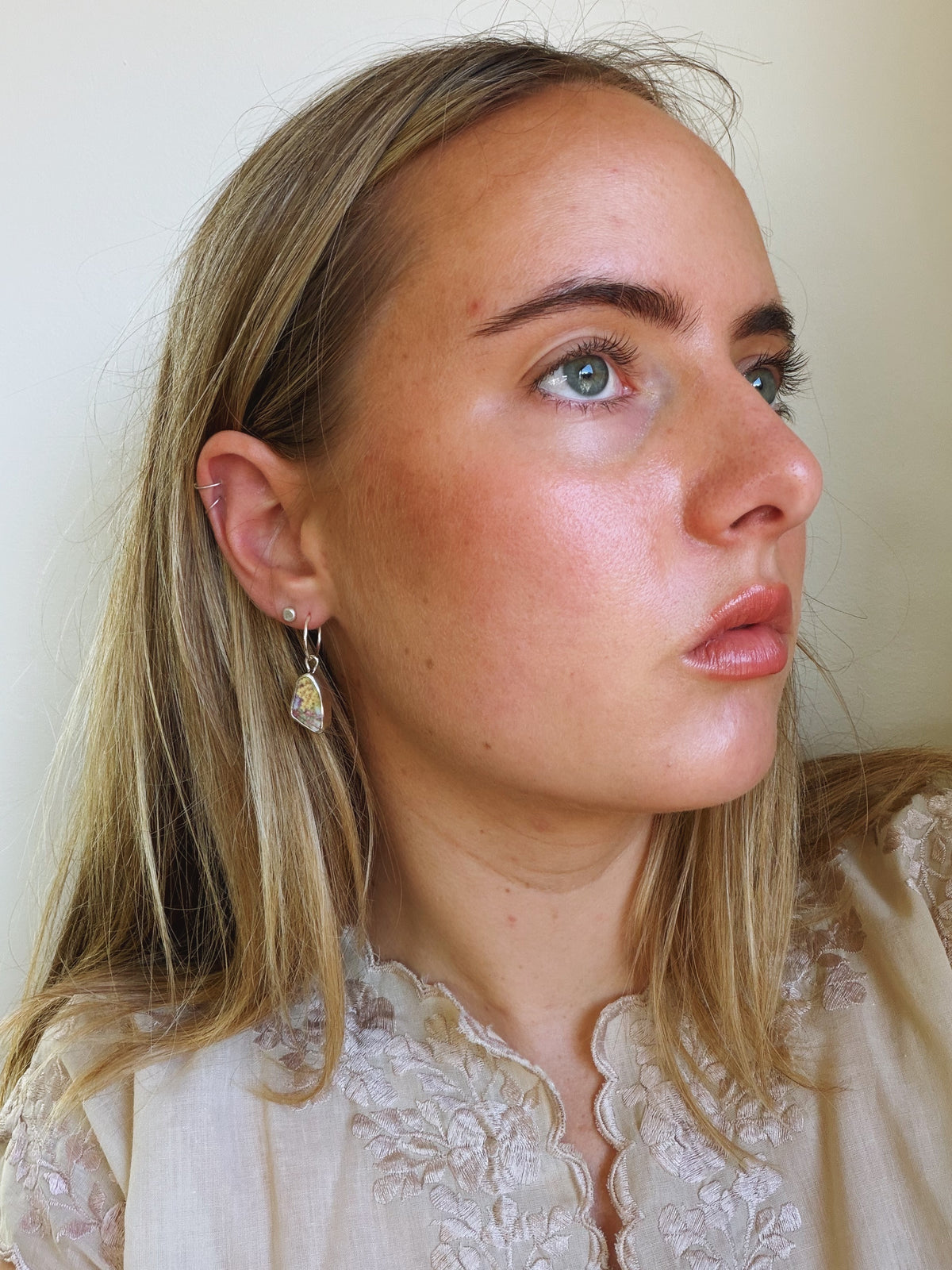 Teacup Earring