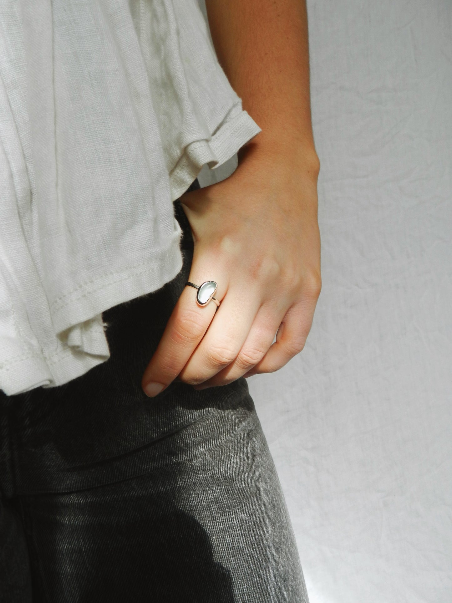 Seaglass Ring - Skyla