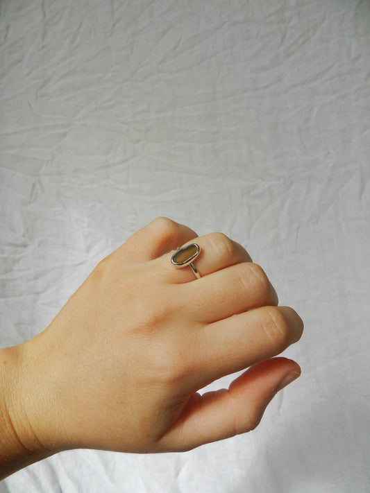 Seaglass Ring - Umber