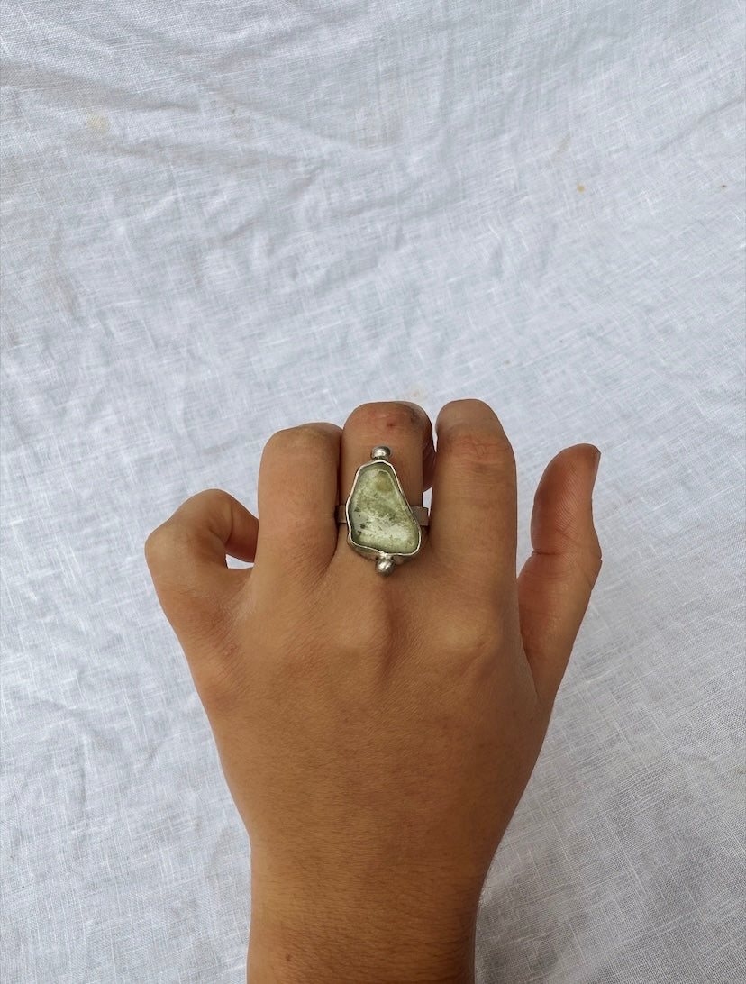 ring with stone setting workshop