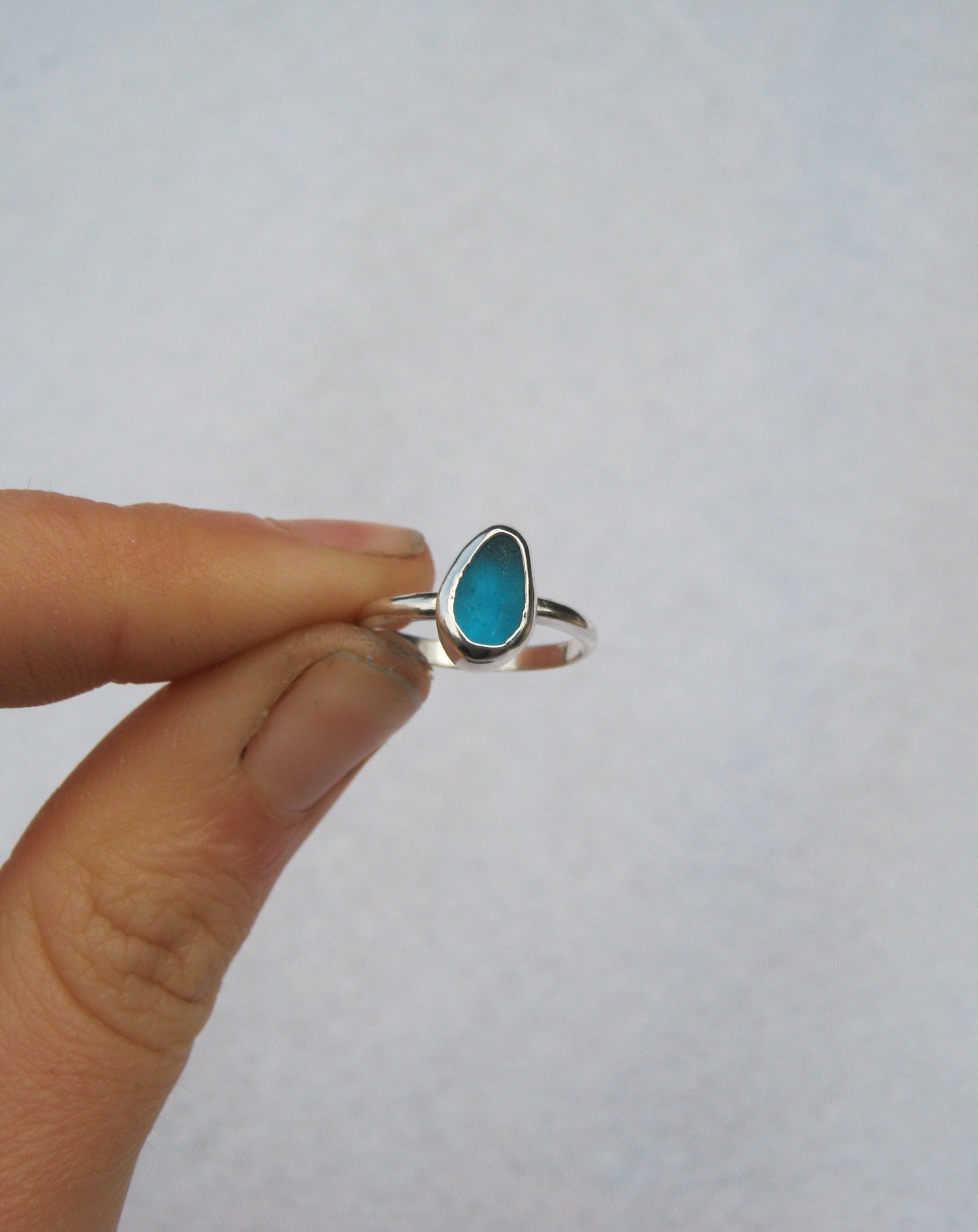 Oceania seaglass ring