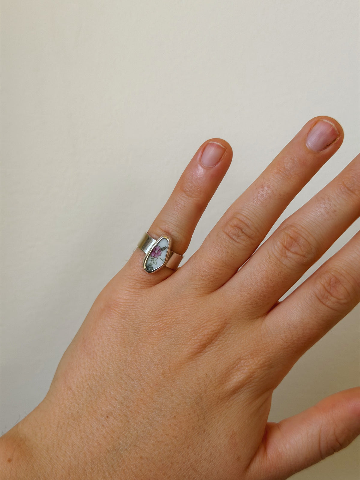 Teacup Pinky Ring