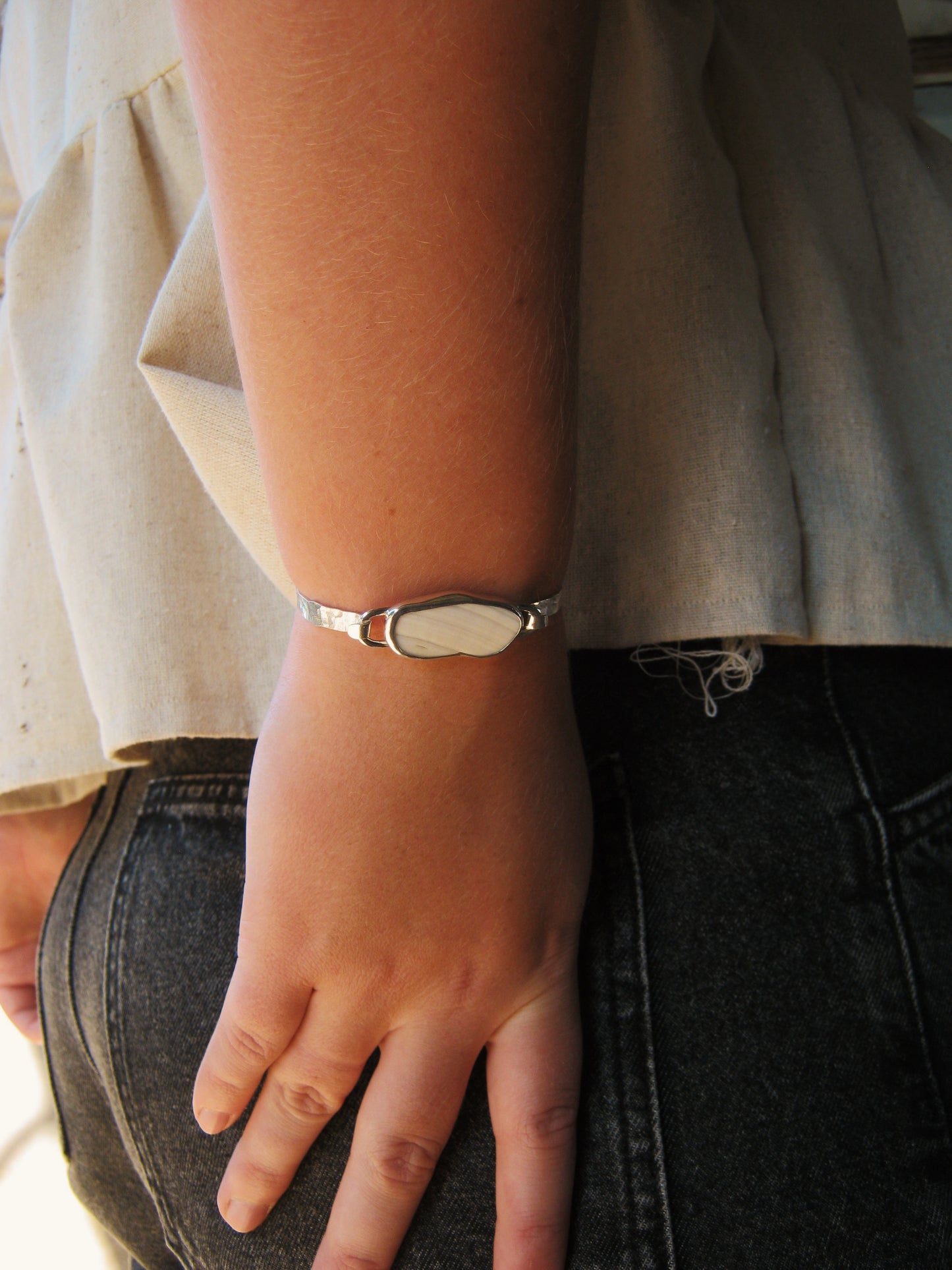 Shoreline charm bracelet