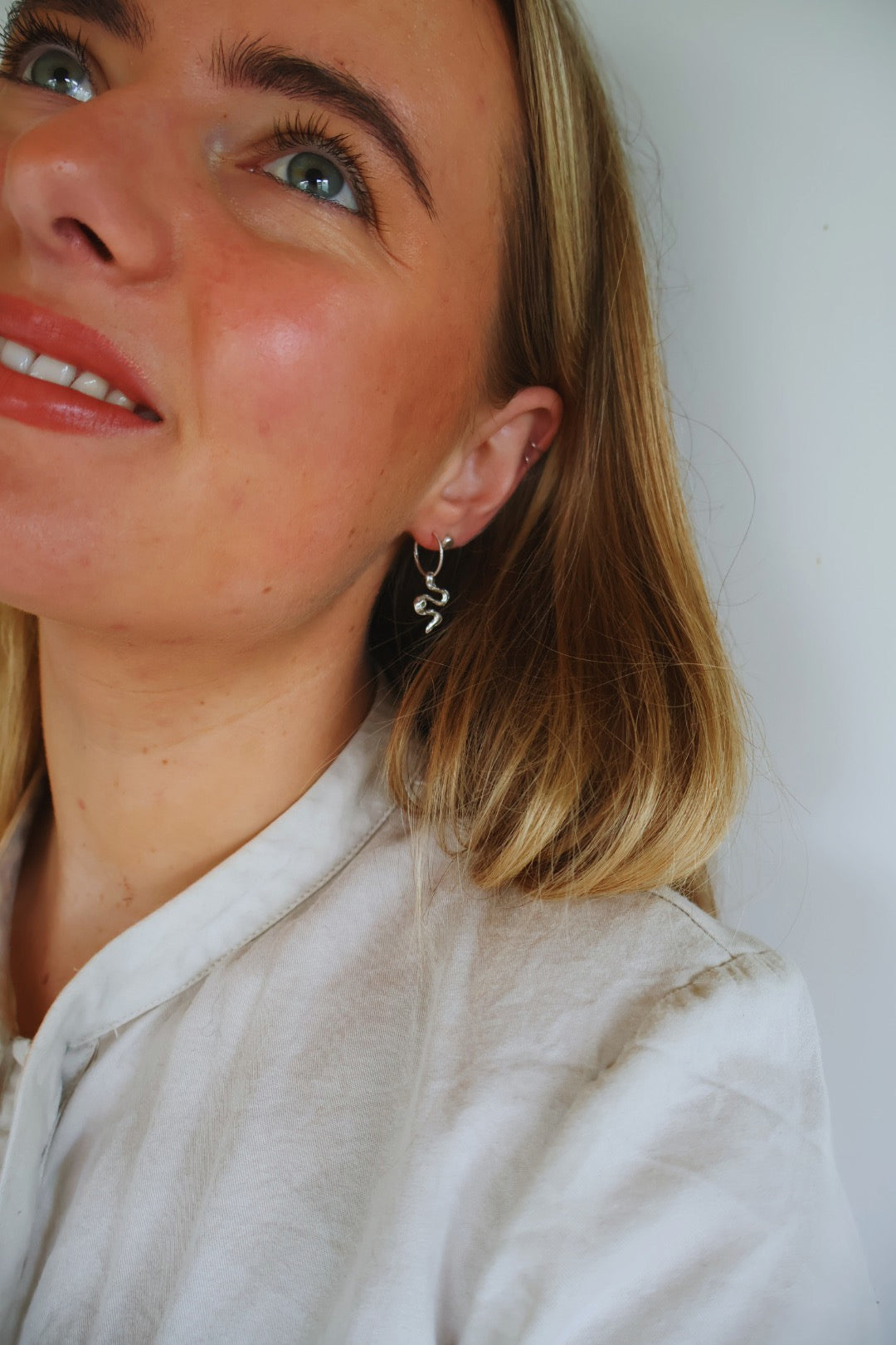 Squiggle Earring