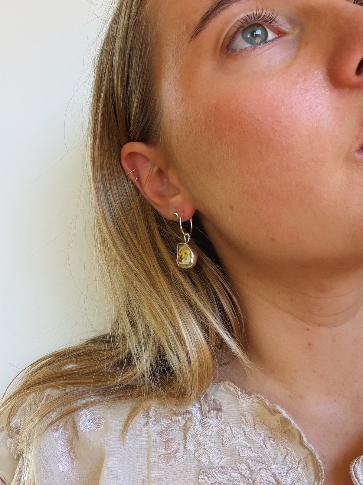Teacup Earring