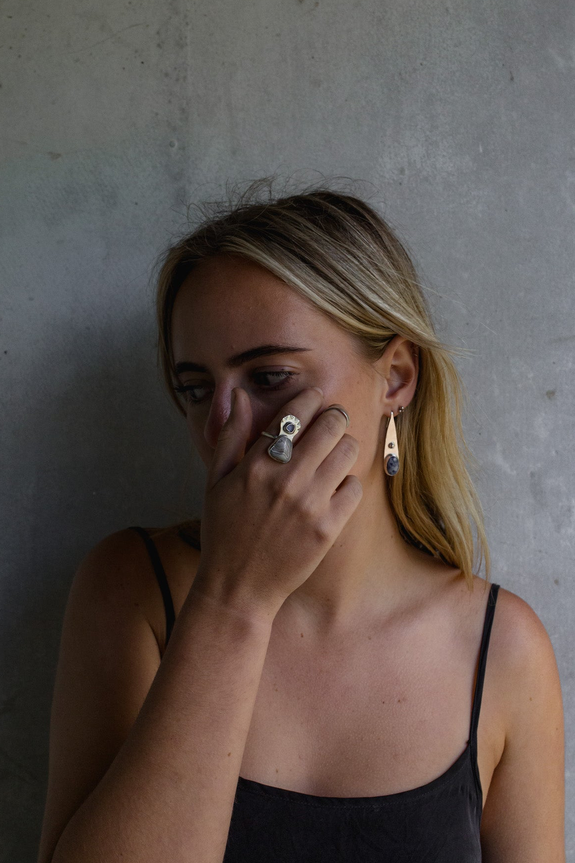 Quartz crown ring