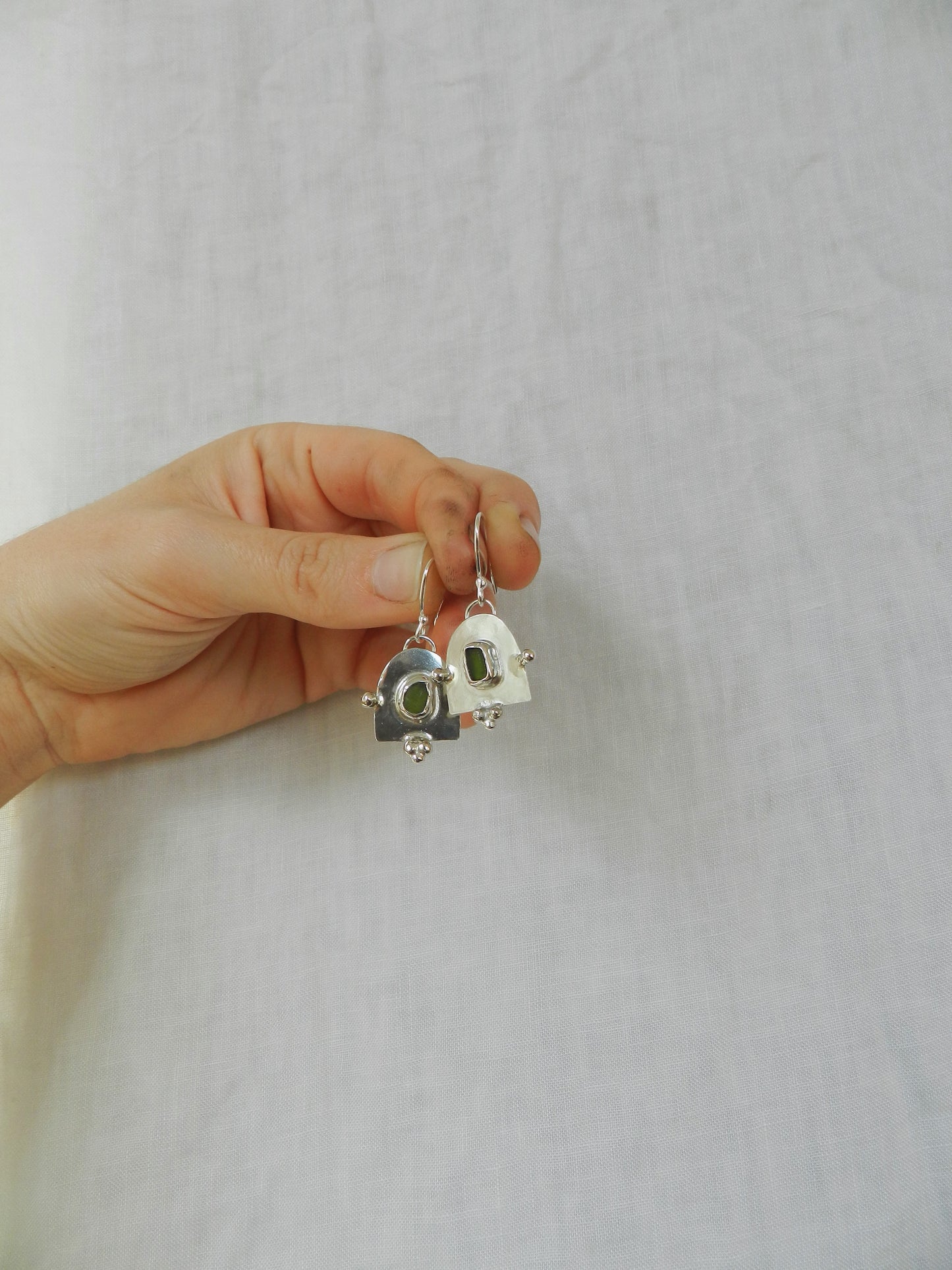 Olive Arch Earring