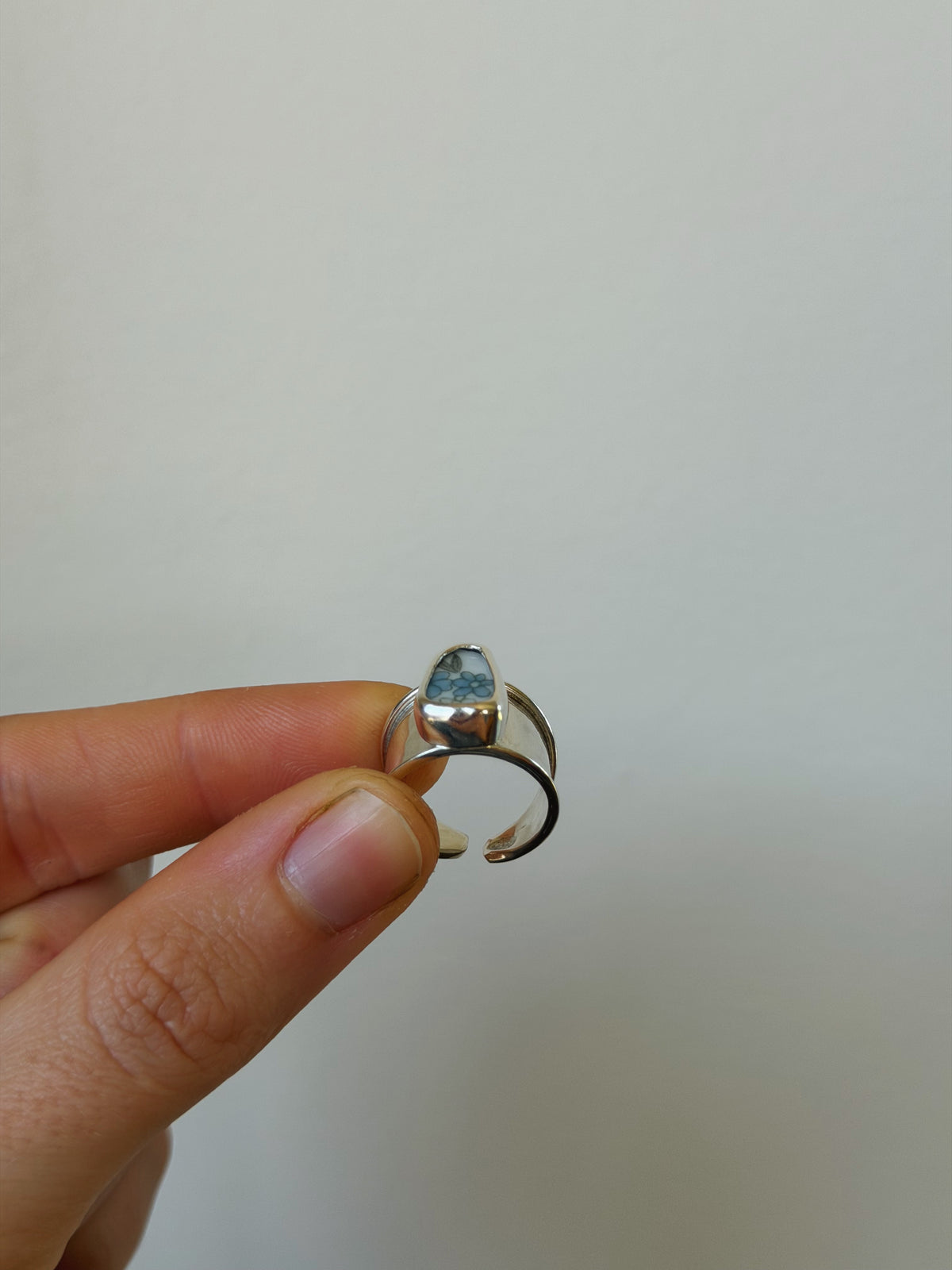 Teacup Pinky Ring