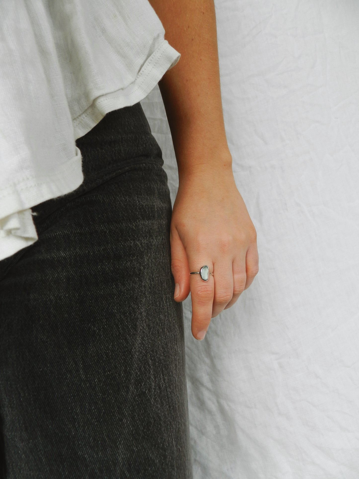 Seaglass Ring - Skyla
