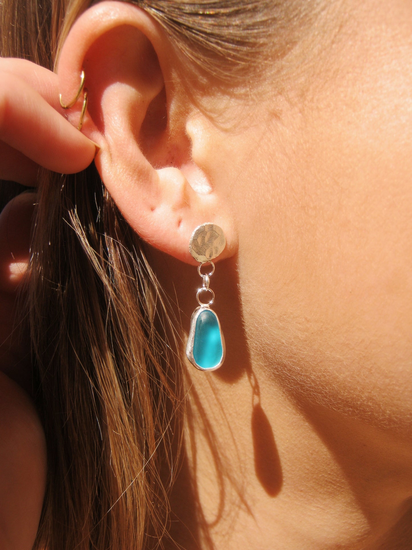 Oceania mini stud dangles