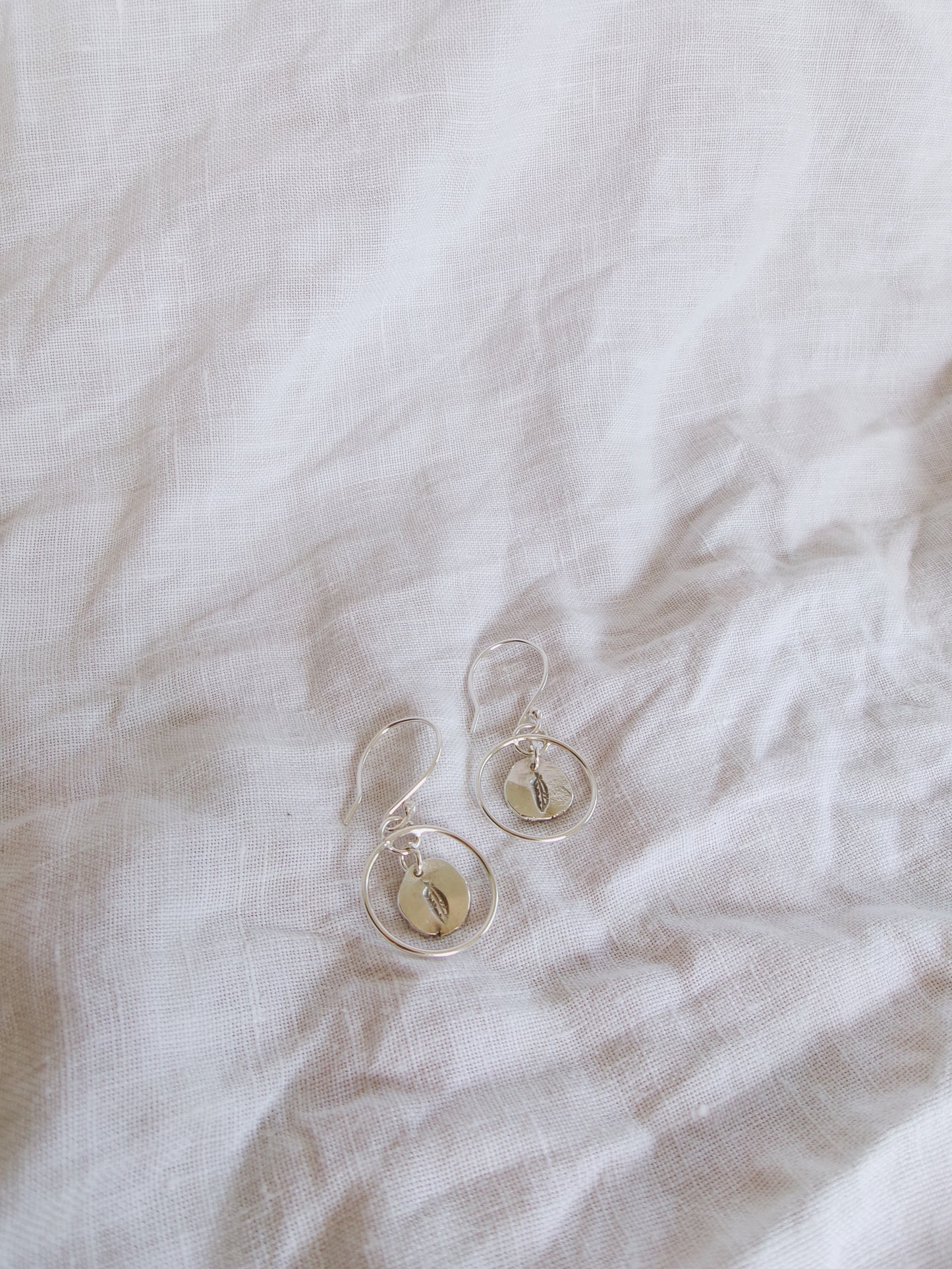 Silver Finch Earring