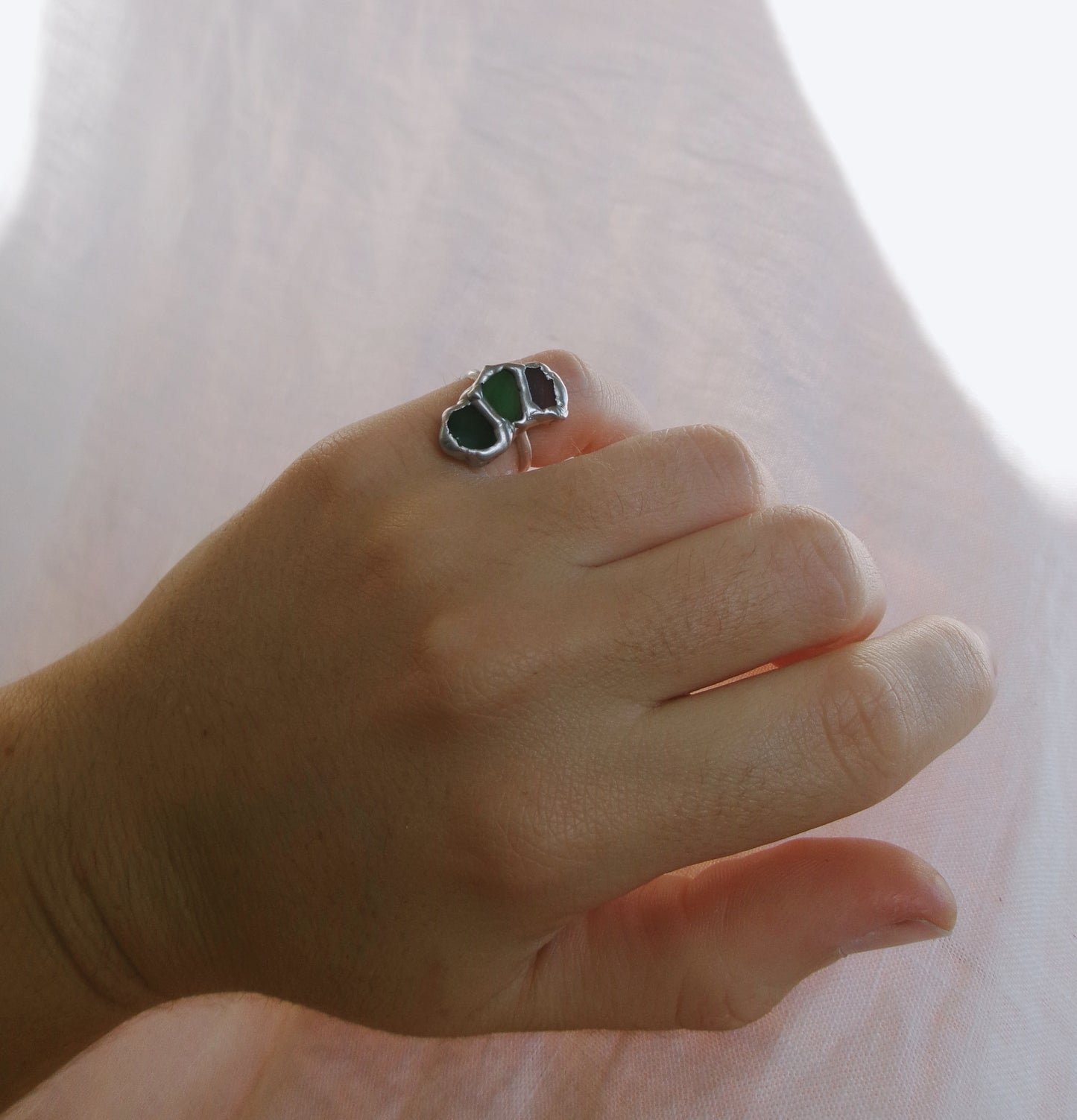 Peas In A Pod Pinky Ring