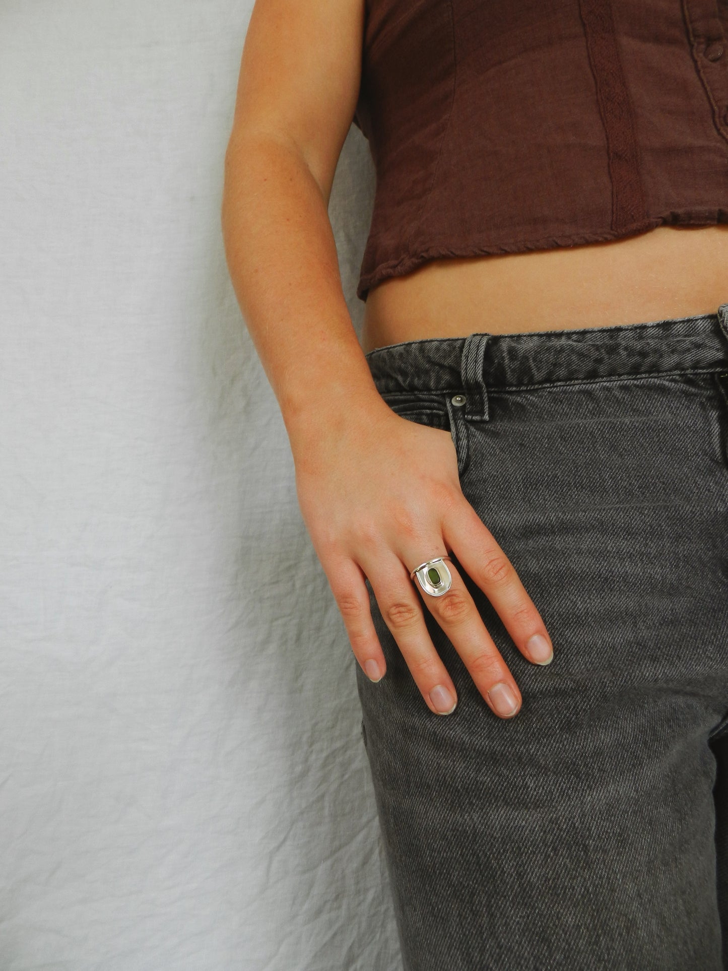 Meraki Ring Olive