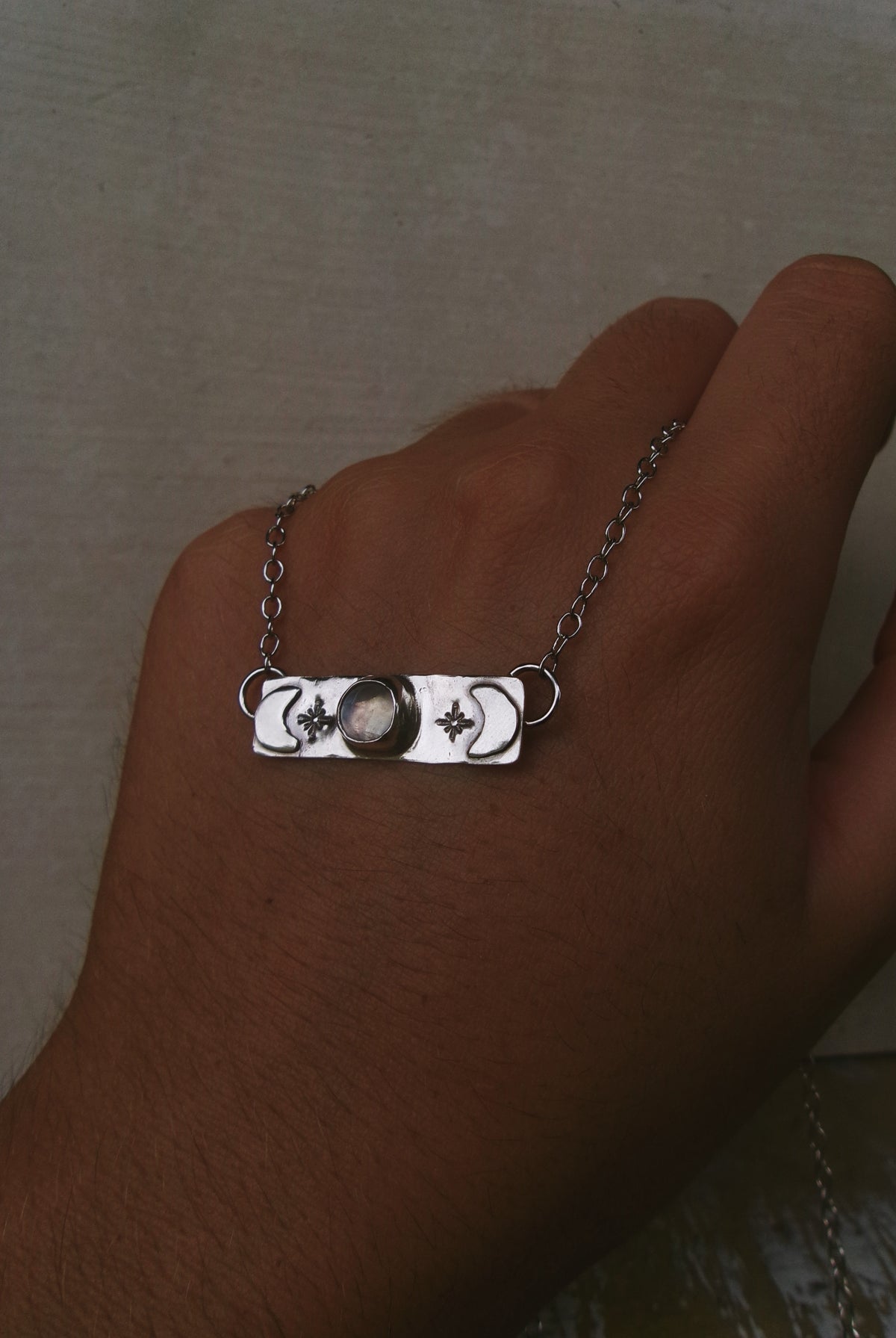 Silver Solstice Silver Solstice Pendant – Solder and Stone