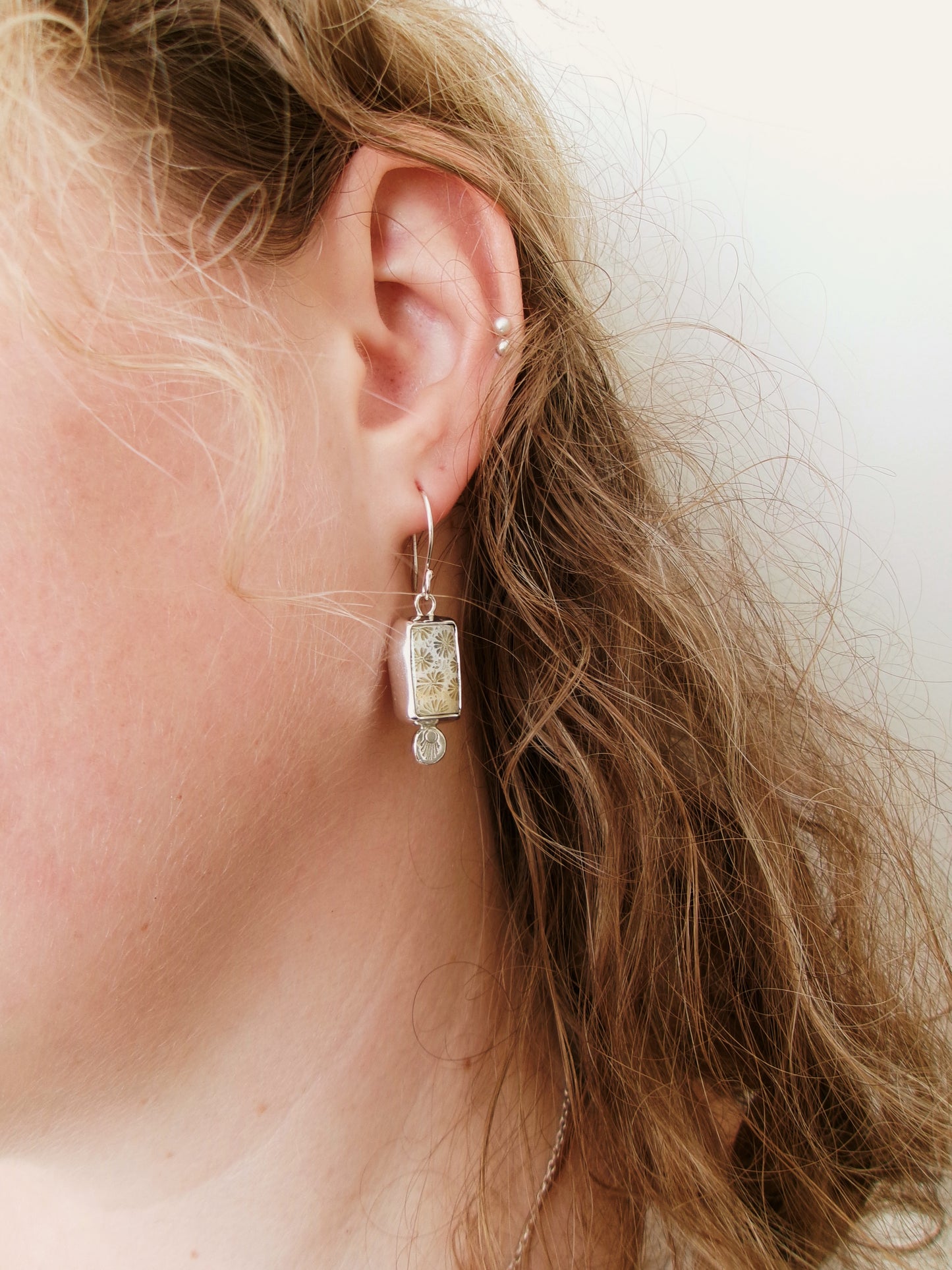 Stoneflower Earrings