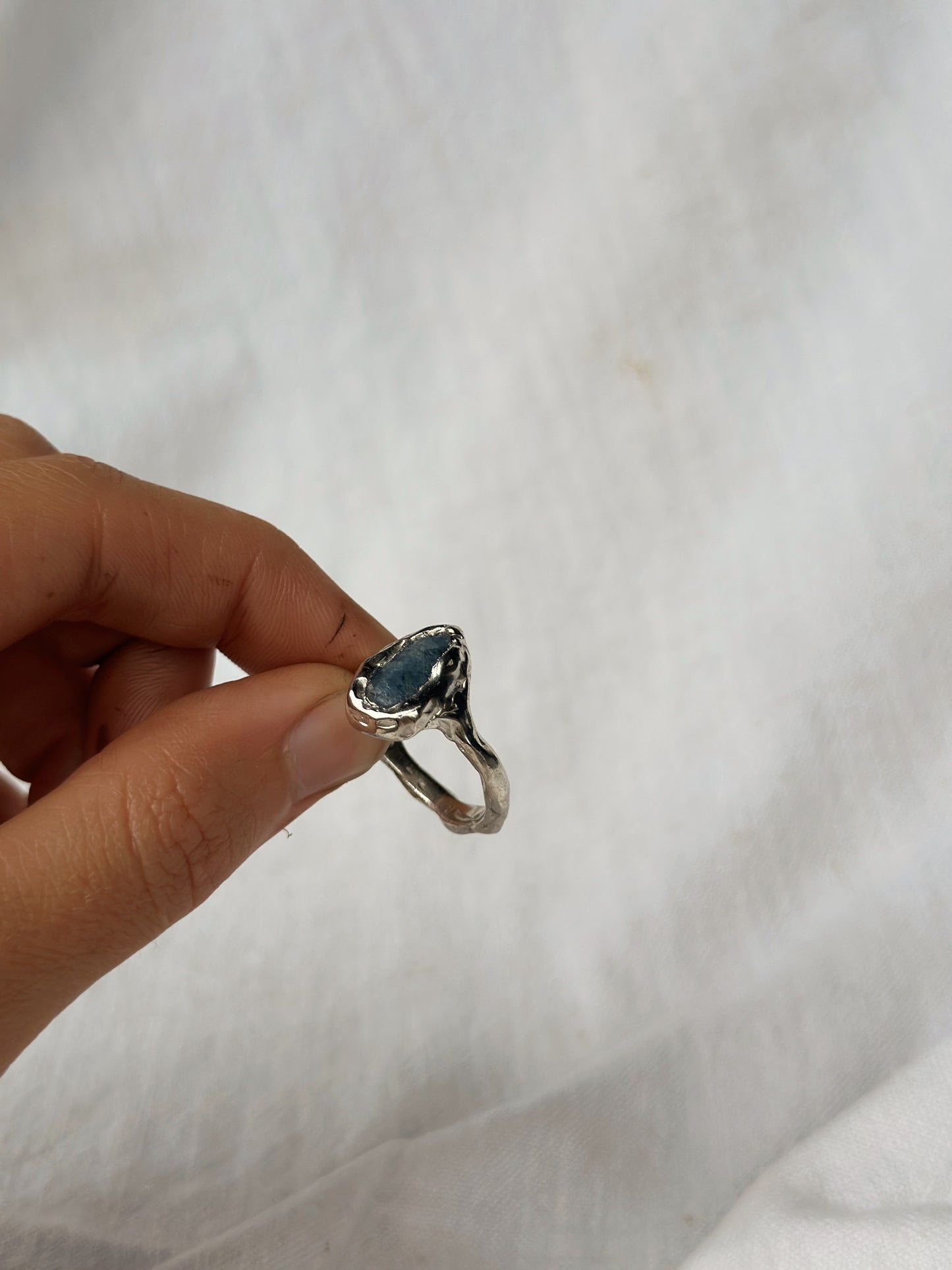 Sapphire sea ring