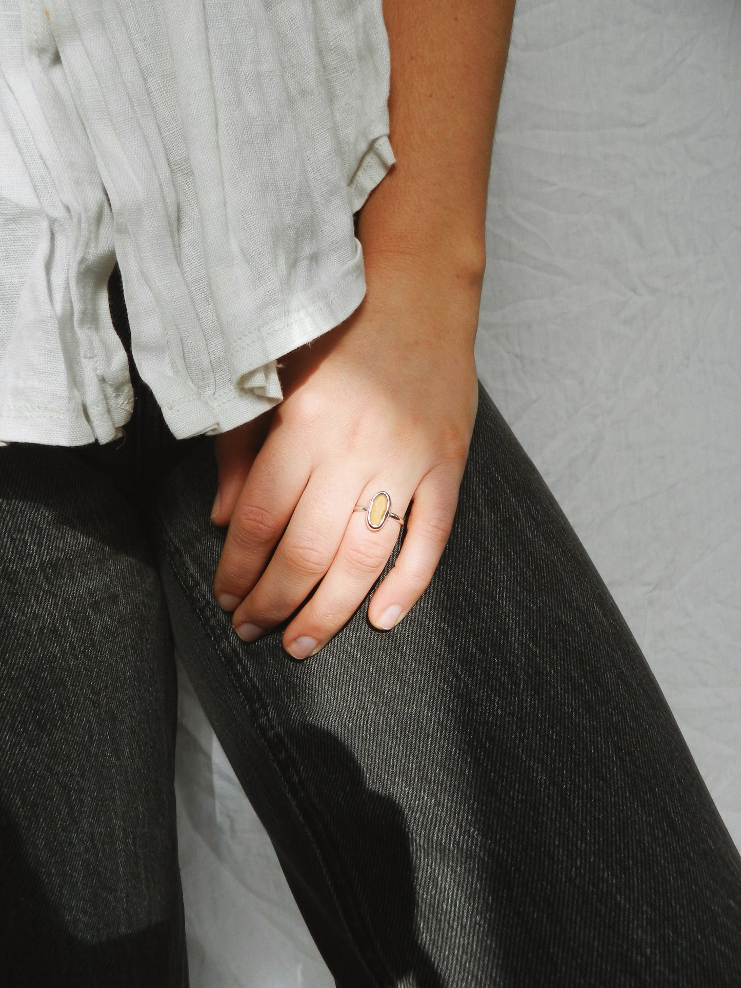 Seaglass Ring - Umber