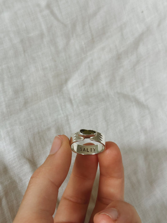 Ebb & Flow Ring - Olive