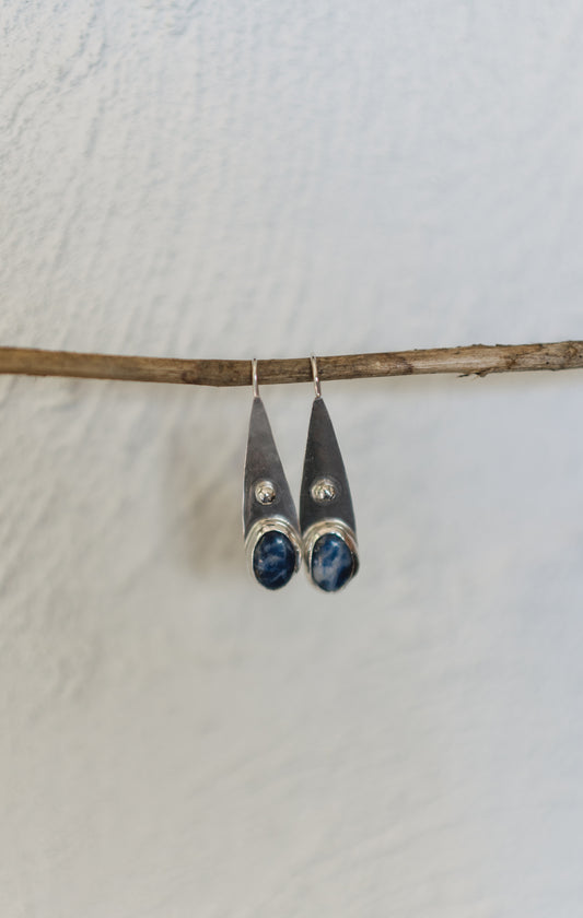 Dotted Stone Dangles