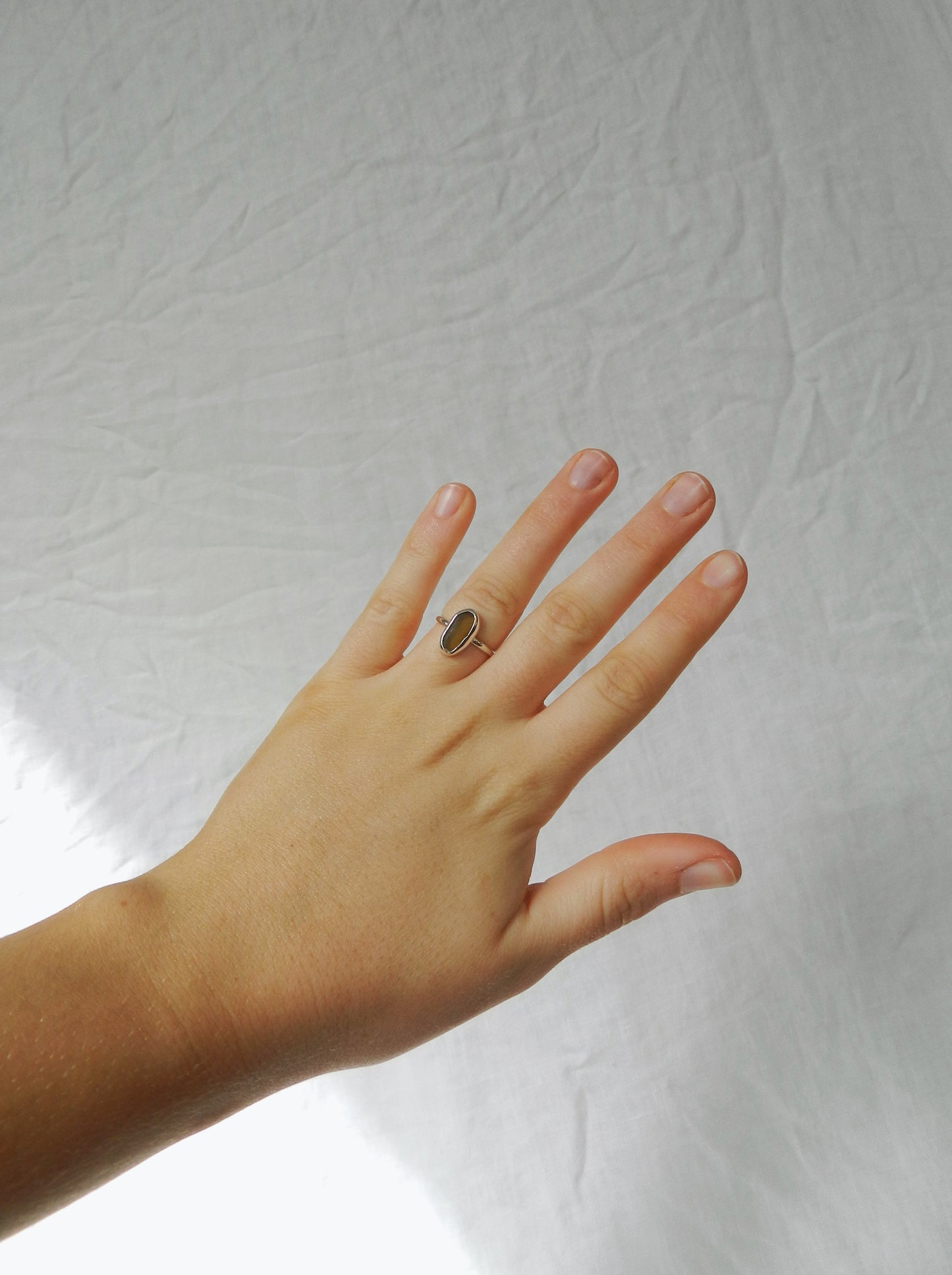 Seaglass Ring - Umber