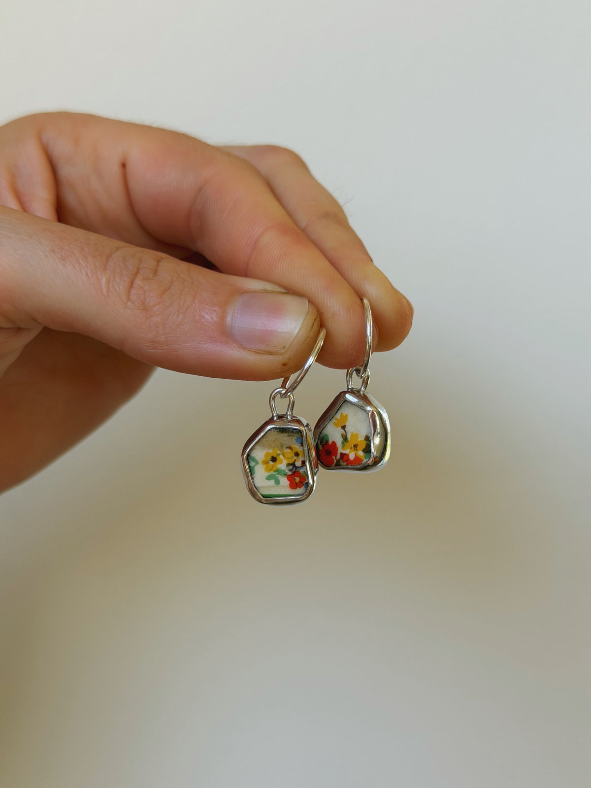 Teacup Earring