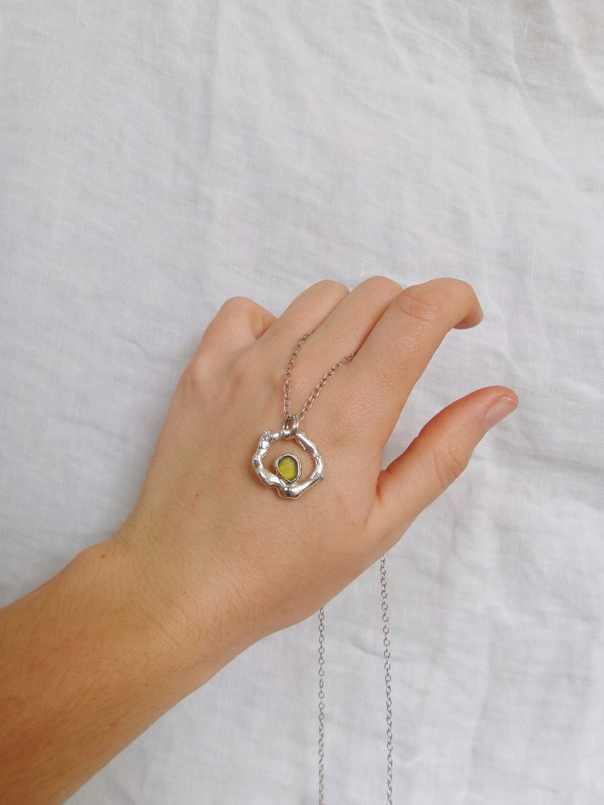Castaway Pendant - Olive