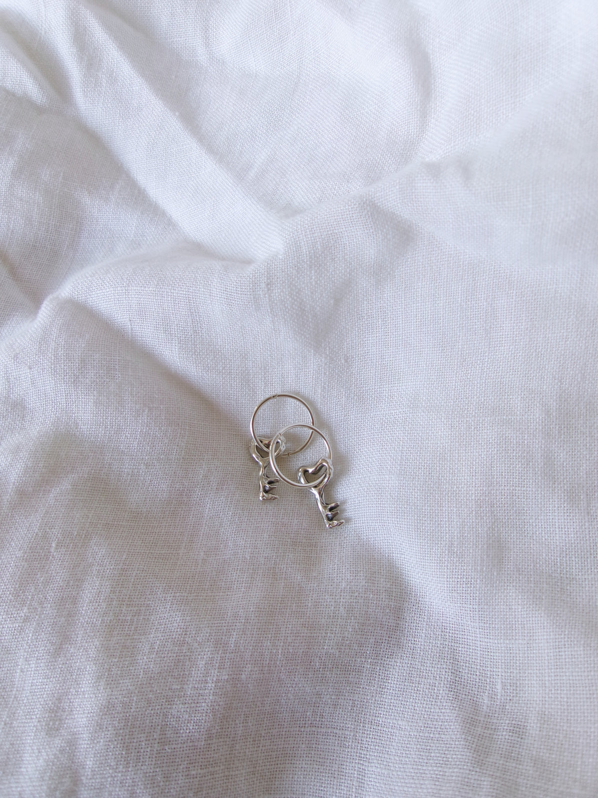 Forbidden Key Charm Earring