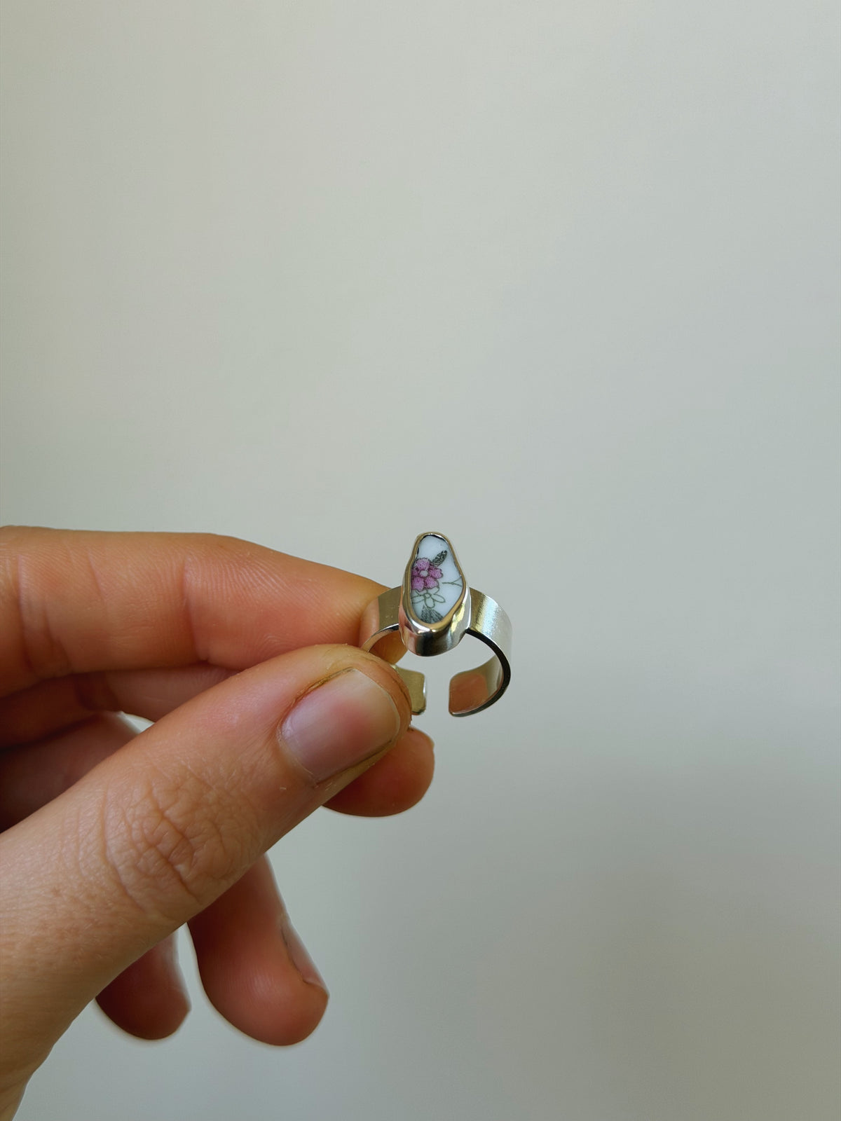 Teacup Pinky Ring