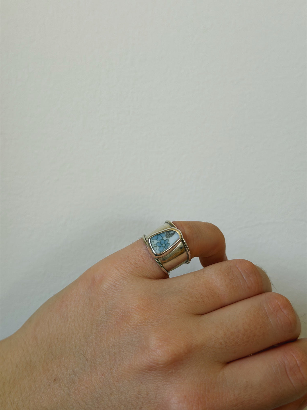 Teacup Pinky Ring