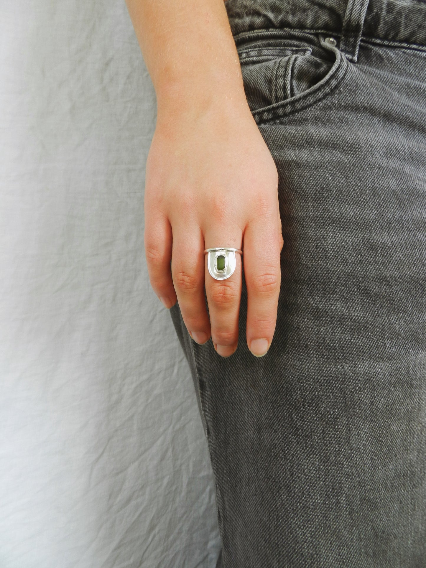 Meraki Ring Olive
