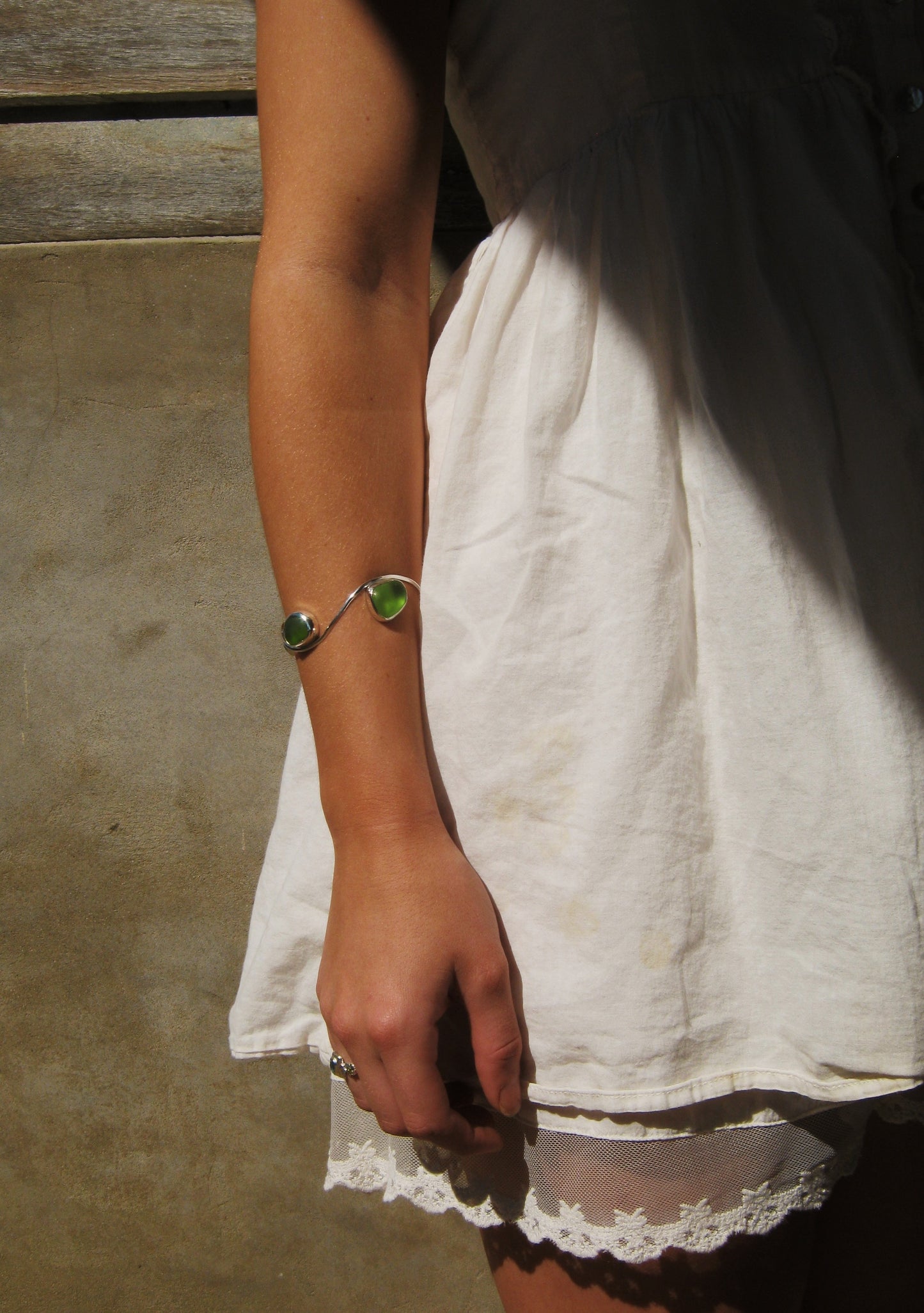 Seaglass triplet cuff