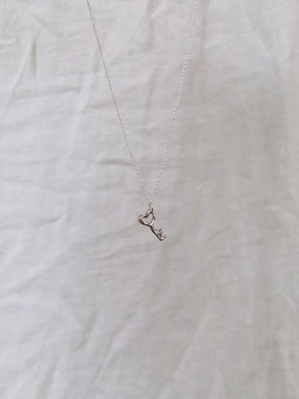 Forbidden Key Charm Pendant