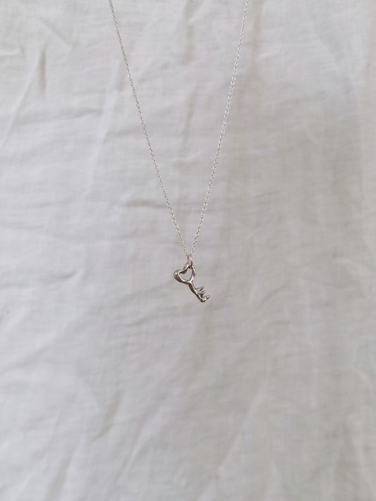 Forbidden Key Charm Pendant
