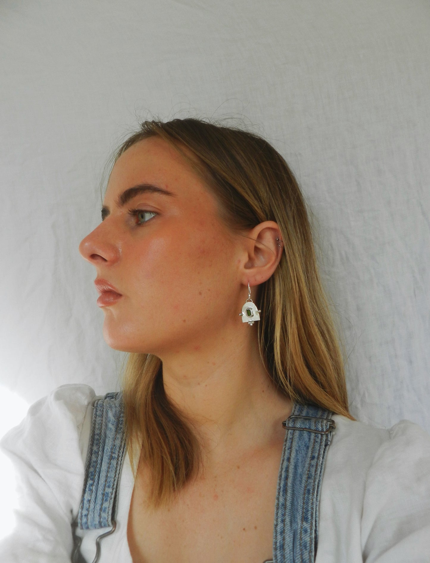 Olive Arch Earring