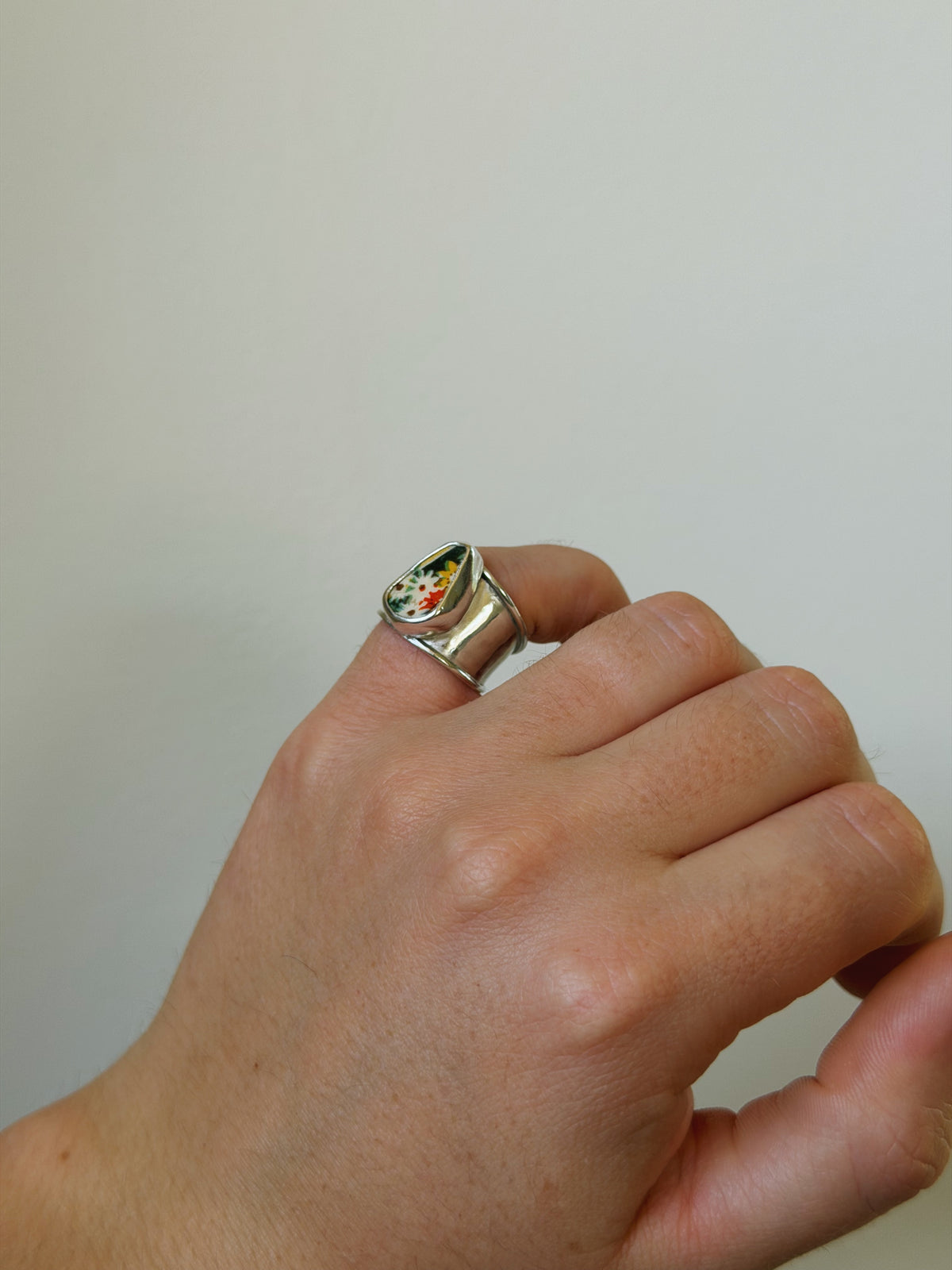 Teacup Pinky Ring