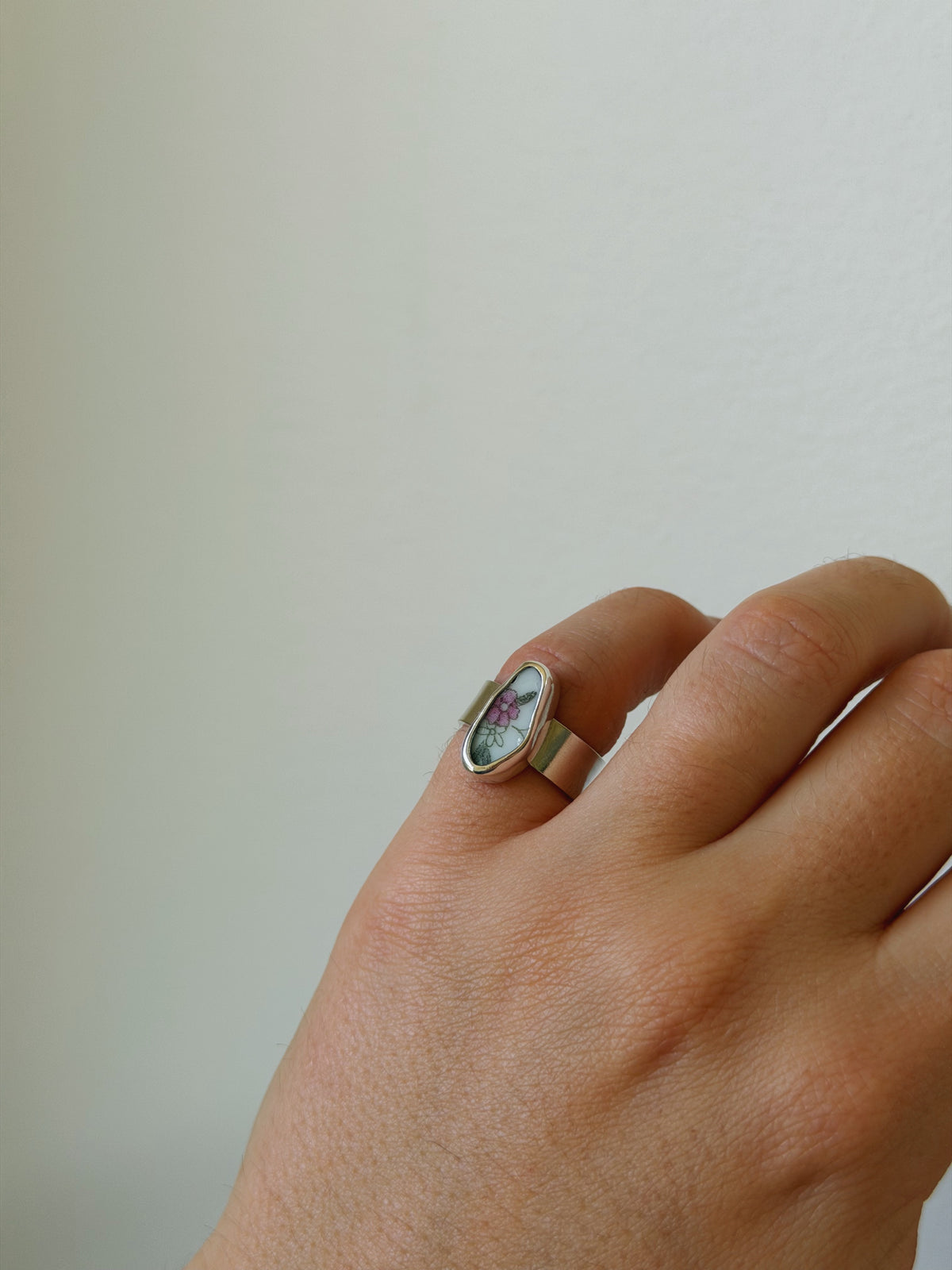 Teacup Pinky Ring