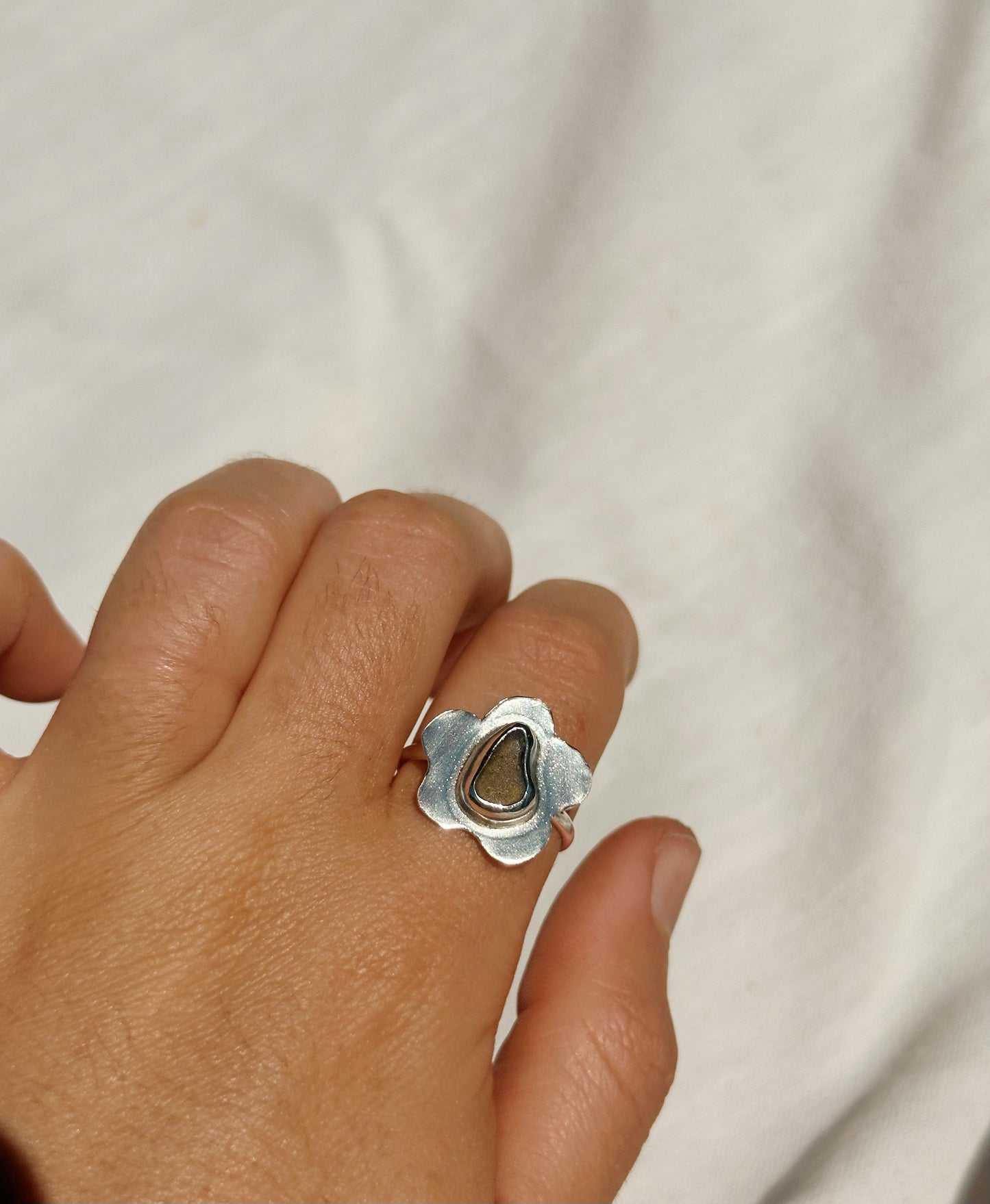 ring with stone setting workshop