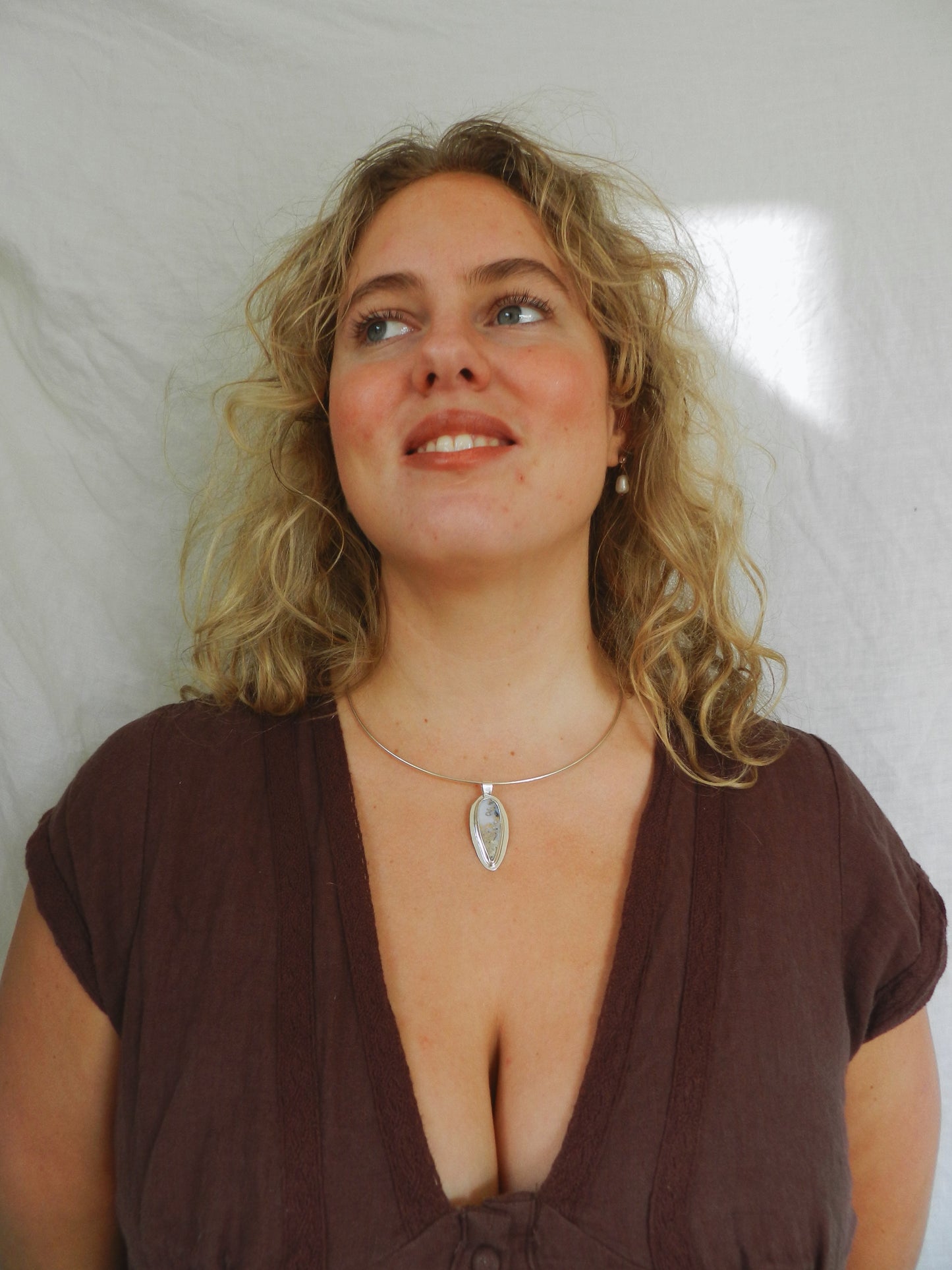 Framed Agate Pendant