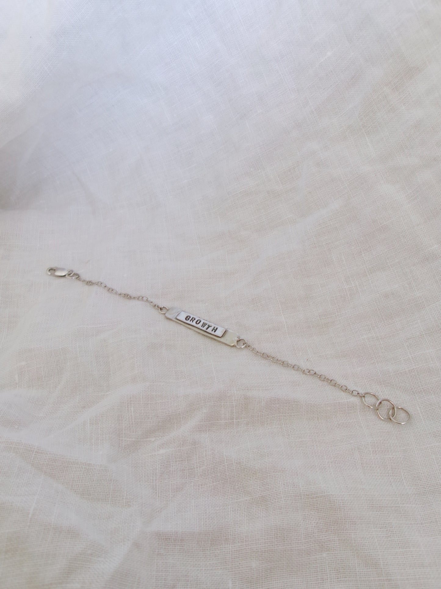 Silver Branch Reversible Bracelet