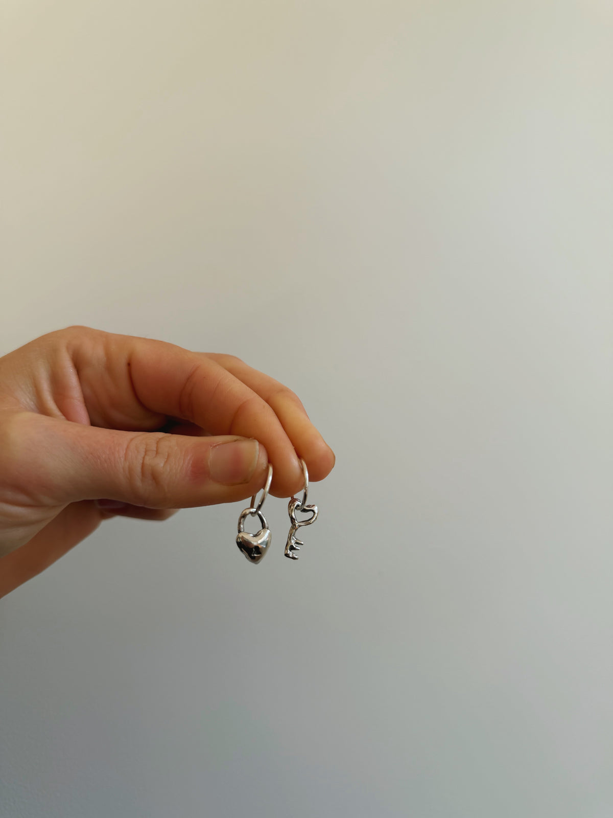 Hearts Keeper Charm Earring
