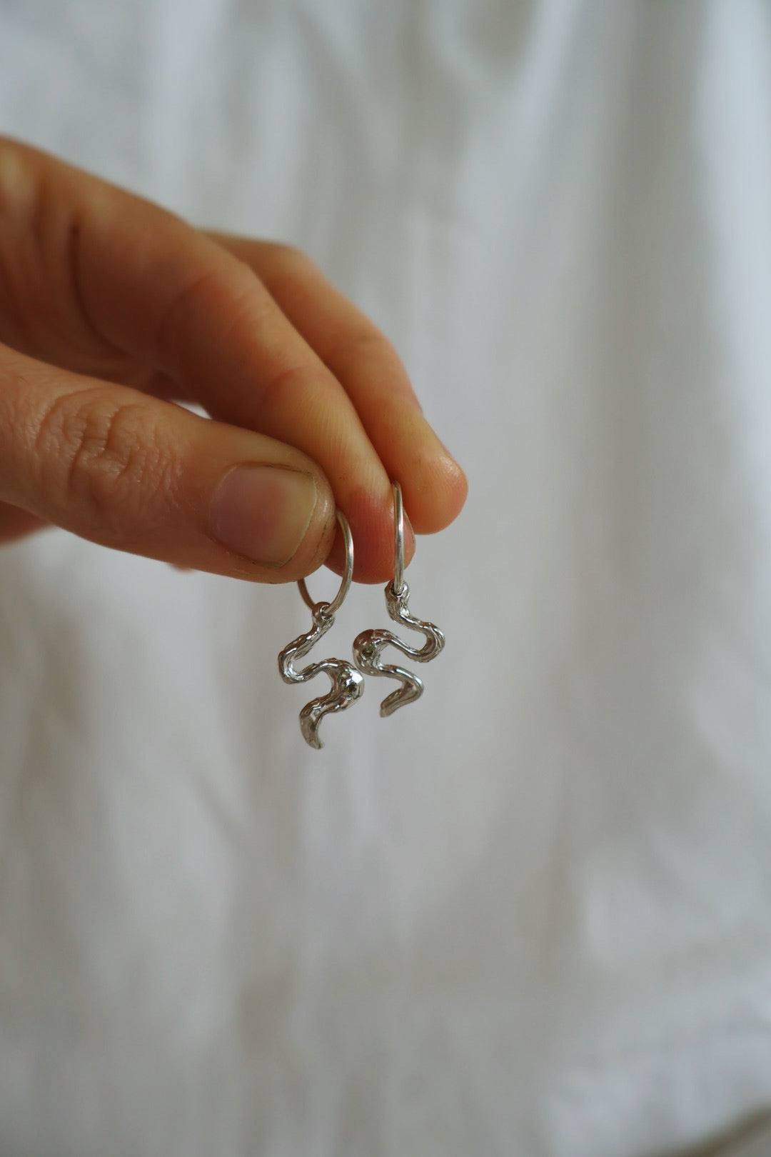 Squiggle Earring
