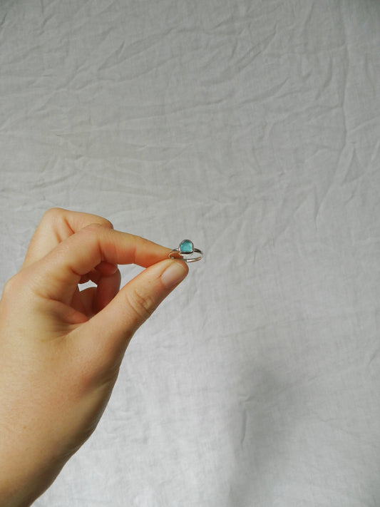 Seaglass Ring - Ocean
