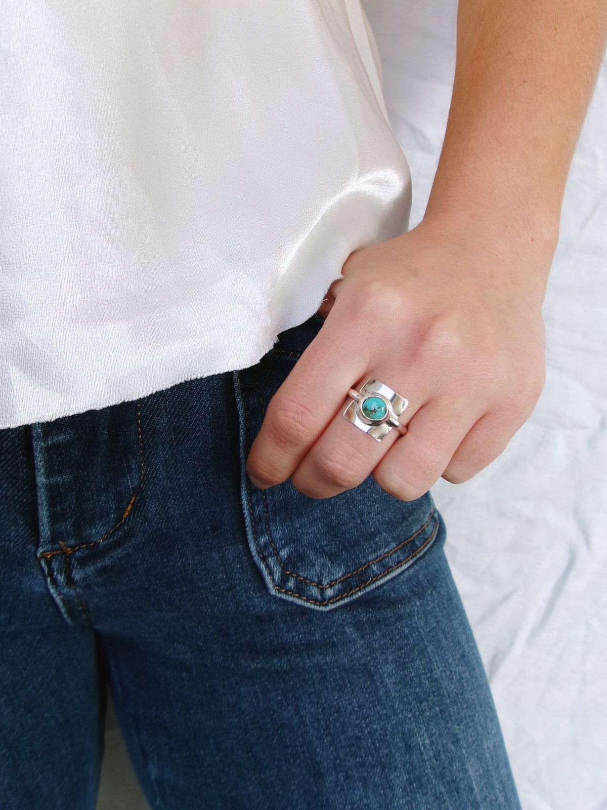 Shielded Ring - Turquoise