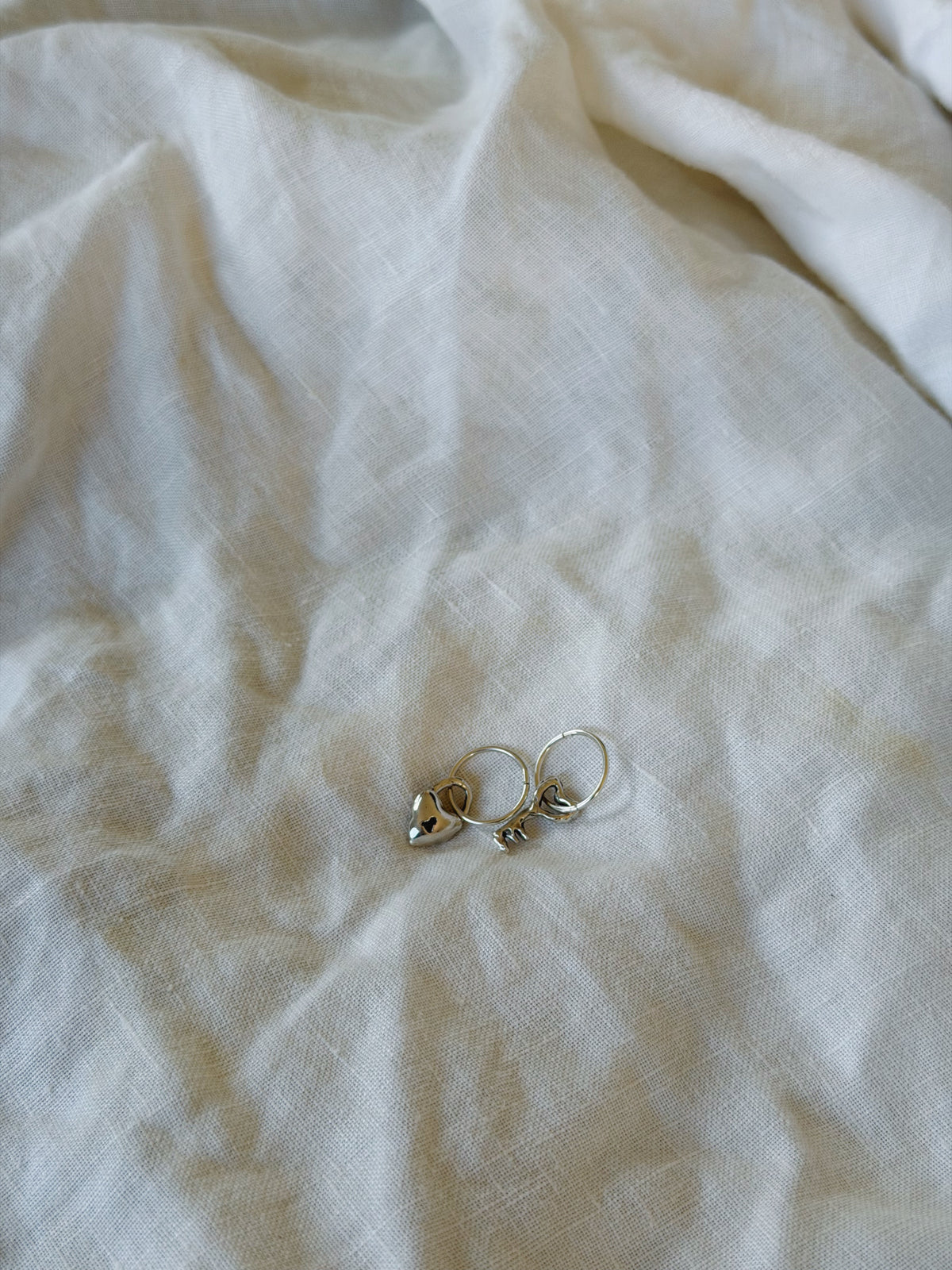 Hearts Keeper Charm Earring