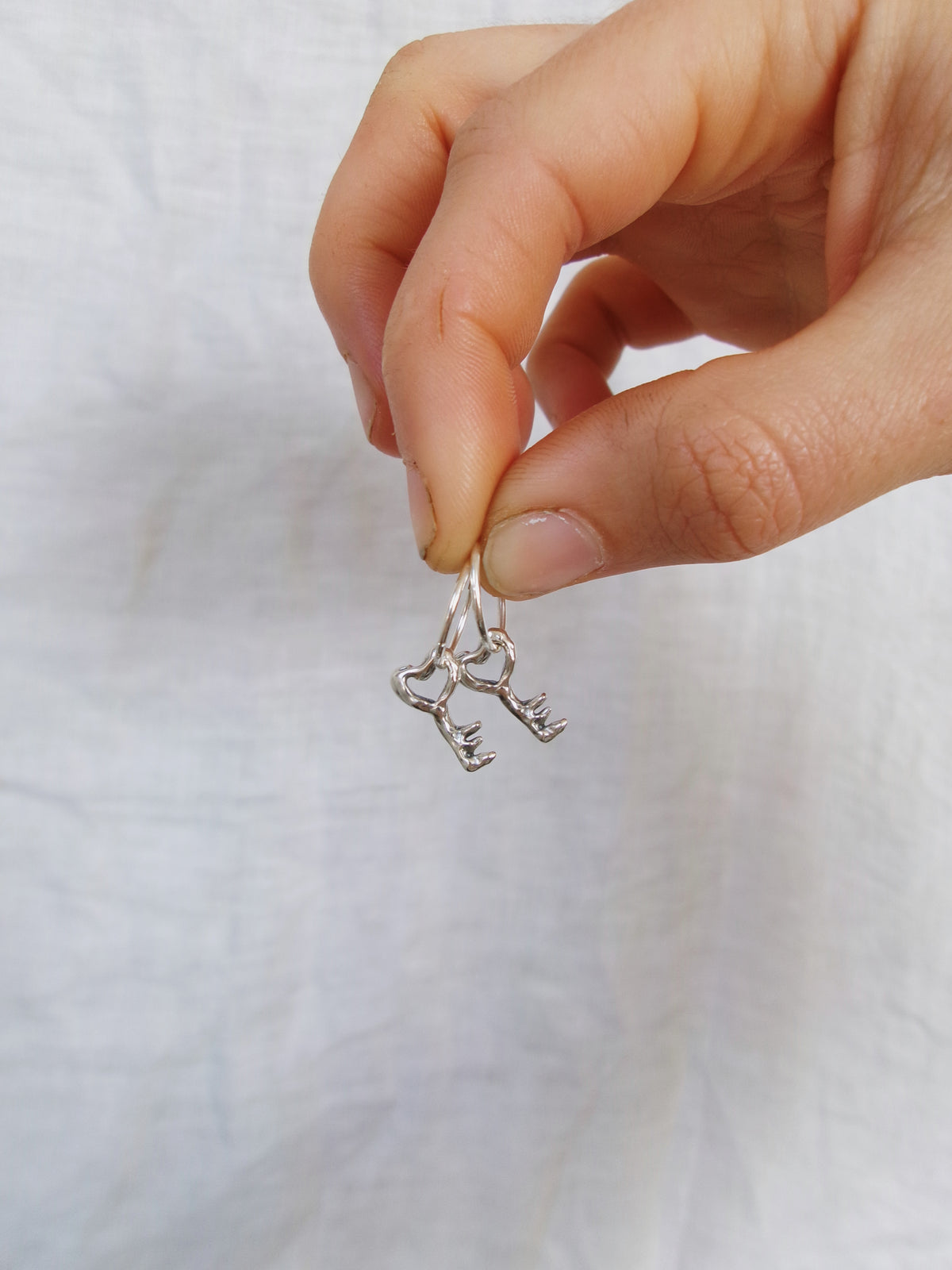 Forbidden Key Charm Earring