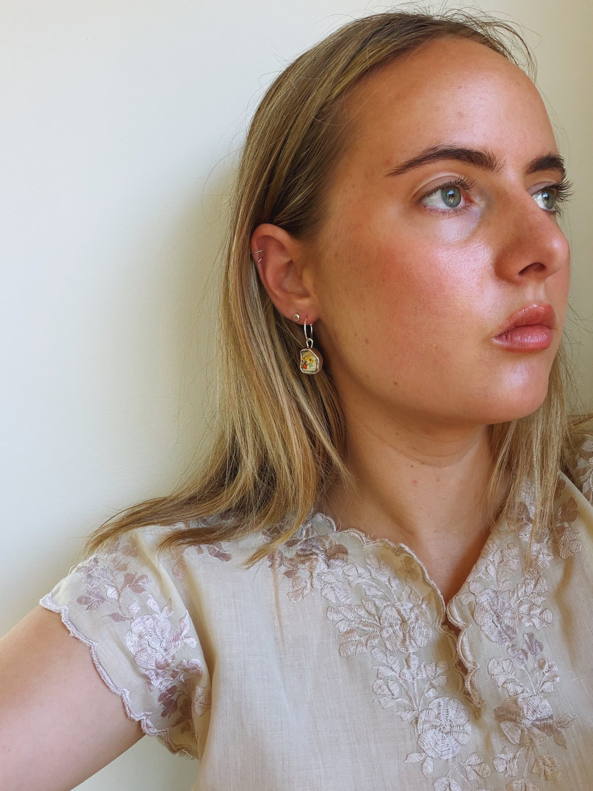 Teacup Earring