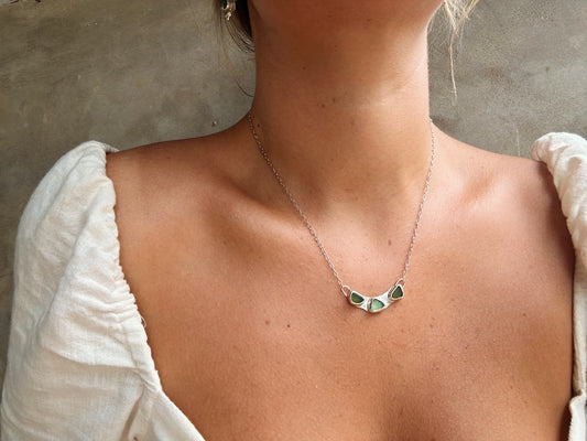 Green goodness necklace